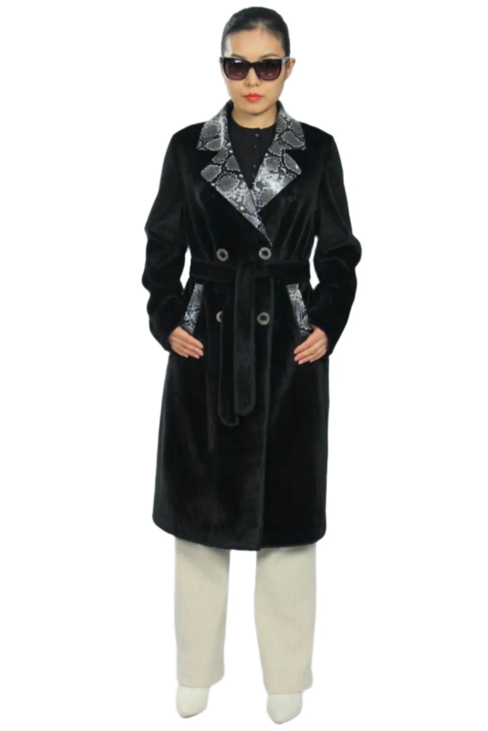 Faux Fur Demi-Season Coat - Energize Trek