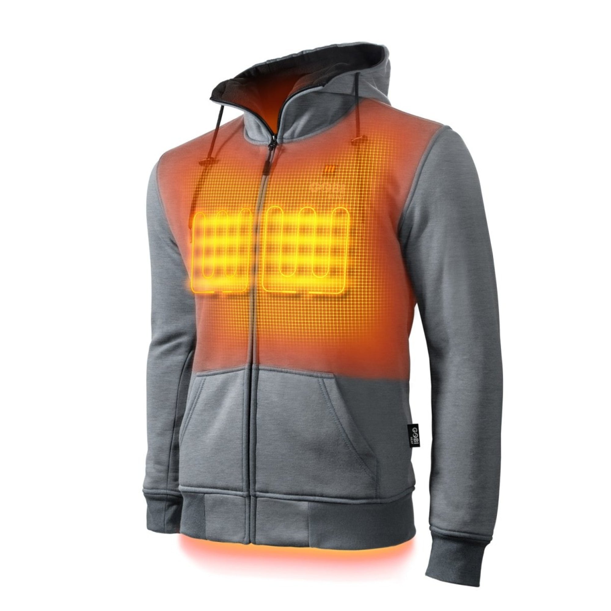 Ridge Mens Heated Hoodie - Energize Trek