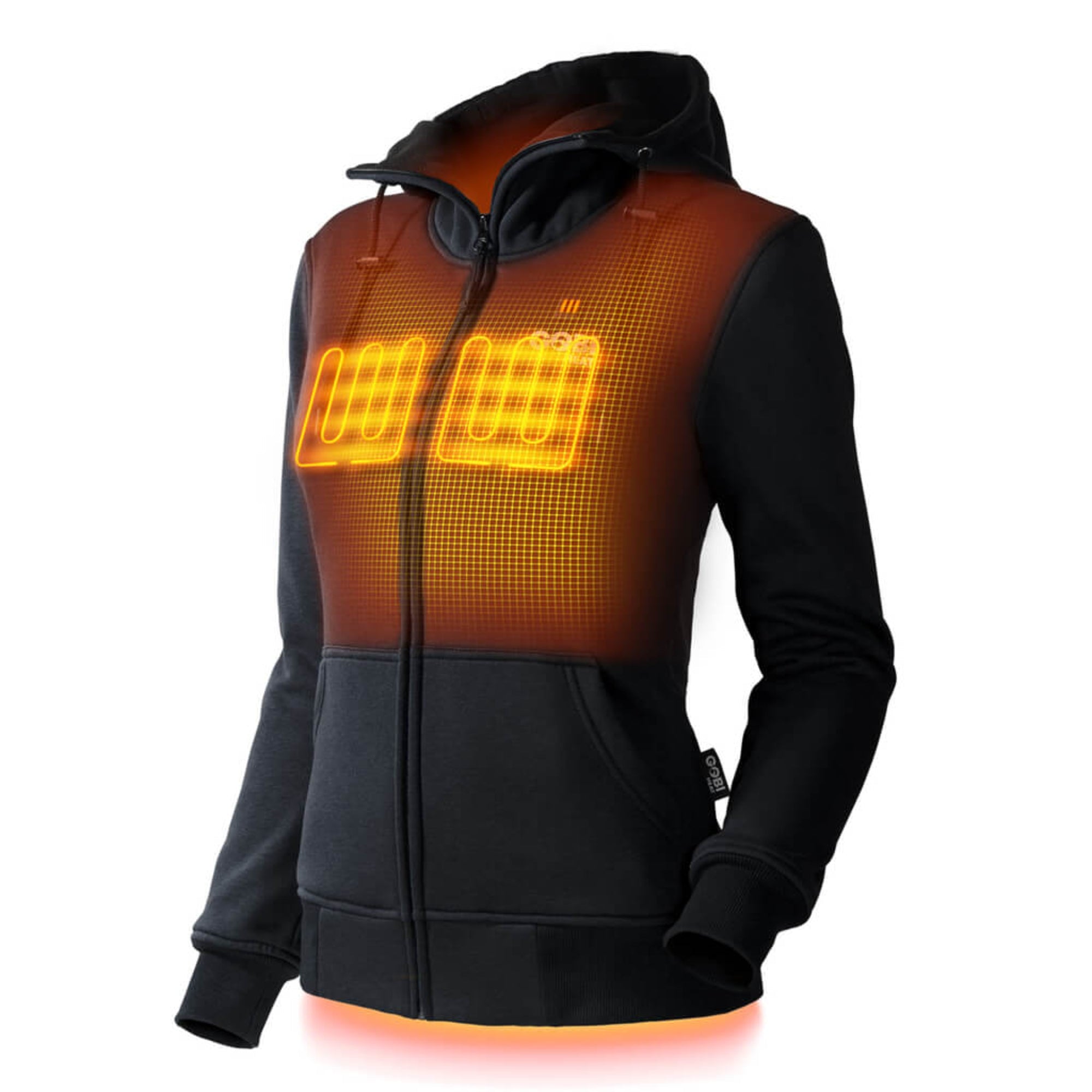 Ridge Womens Heated Hoodie - Energize Trek