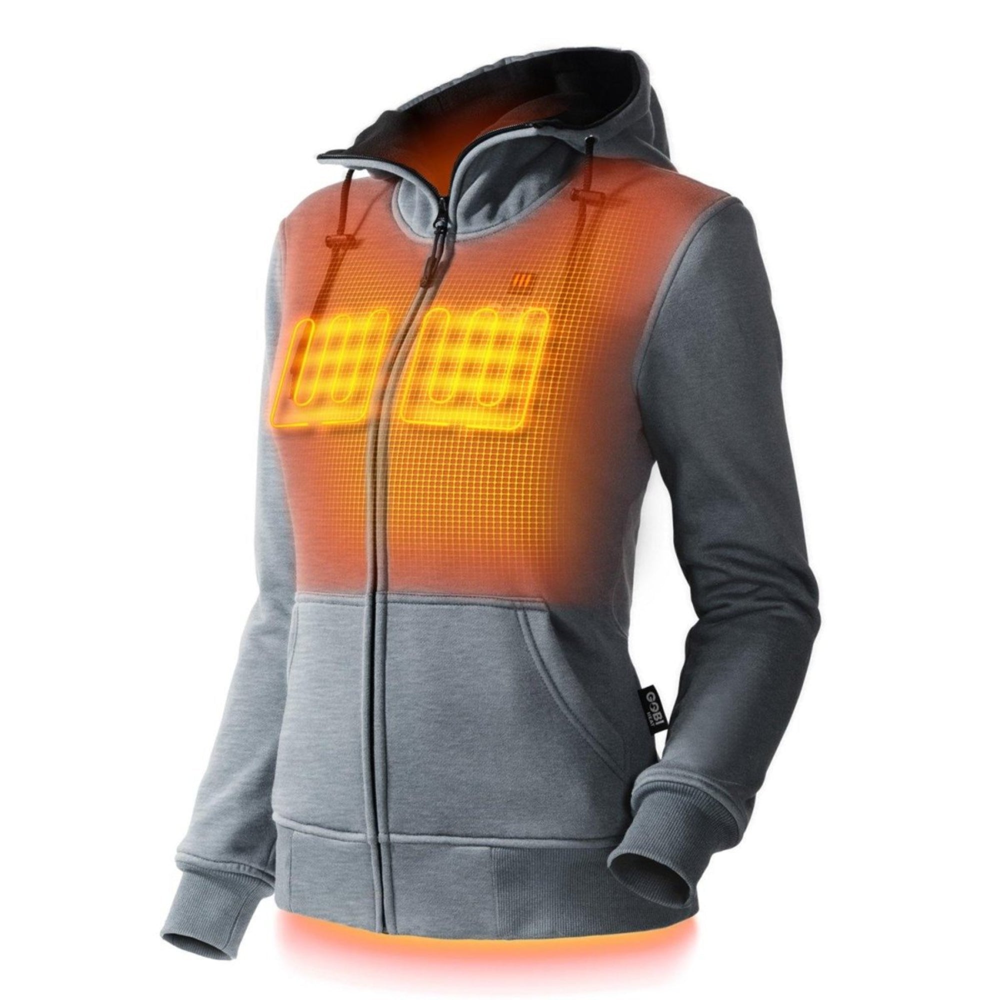 Ridge Womens Heated Hoodie - Energize Trek