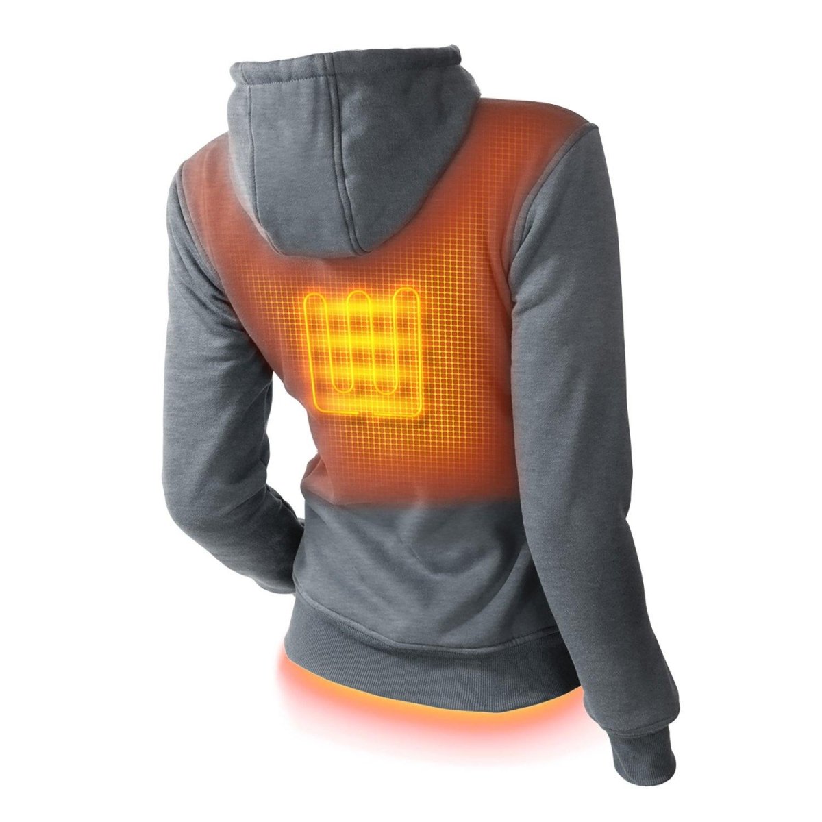 Ridge Womens Heated Hoodie - Energize Trek