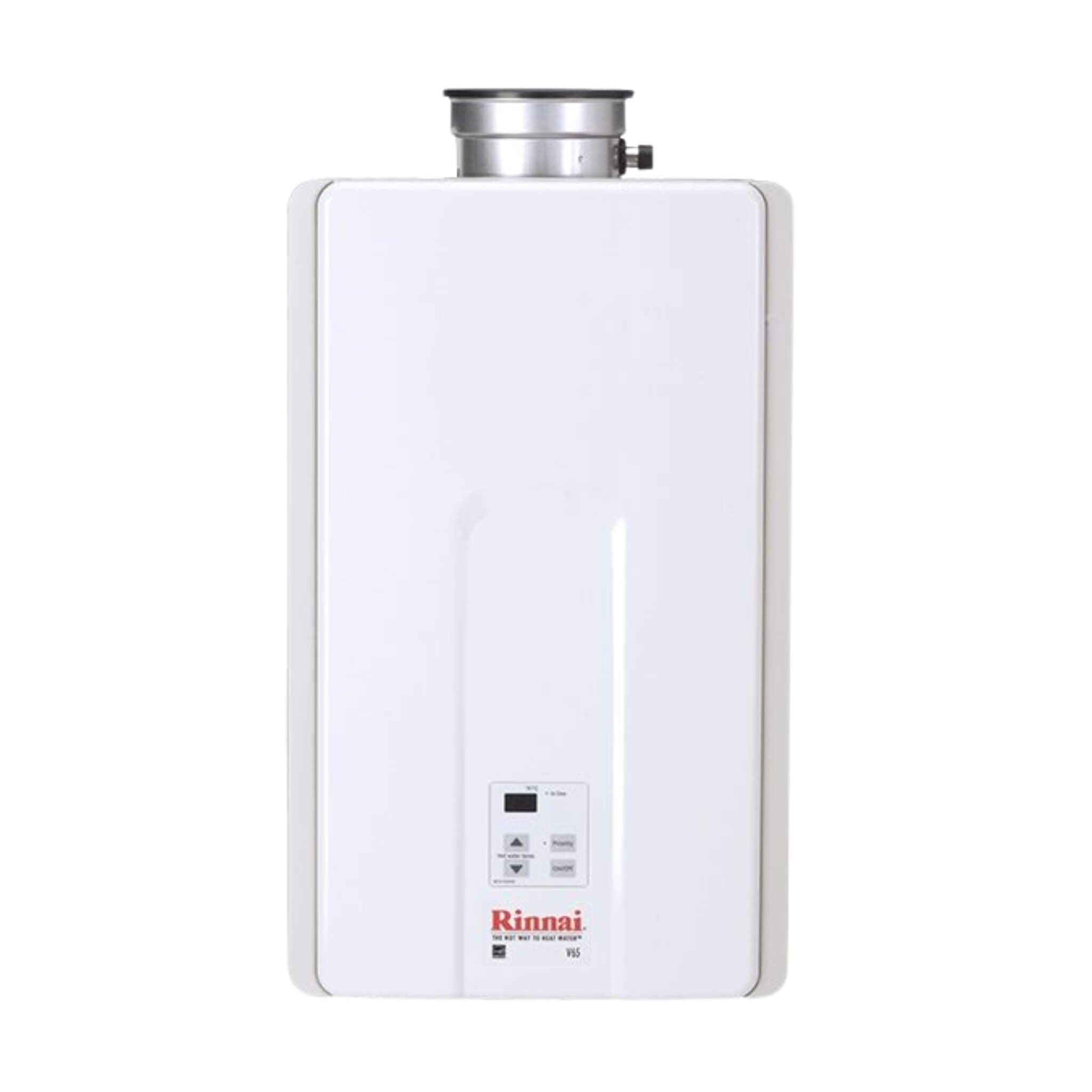 Rinnai HE 6.5 GPM  Residential Indoor High Efficiency Non Condensing Tankless Water Heater [351-V65IP] (SAK10853) - Energize Trek
