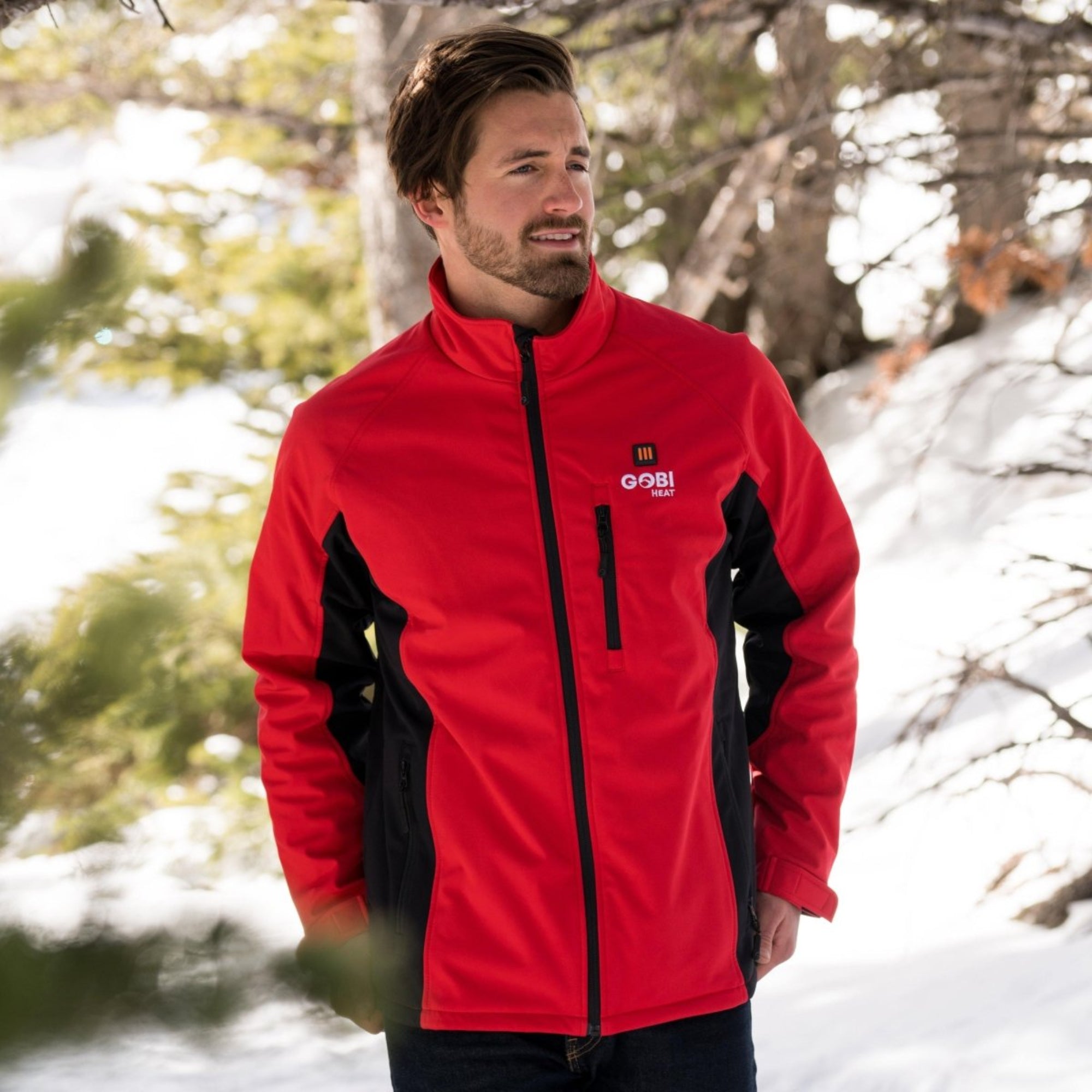 Sahara Mens Heated Jacket - Energize Trek
