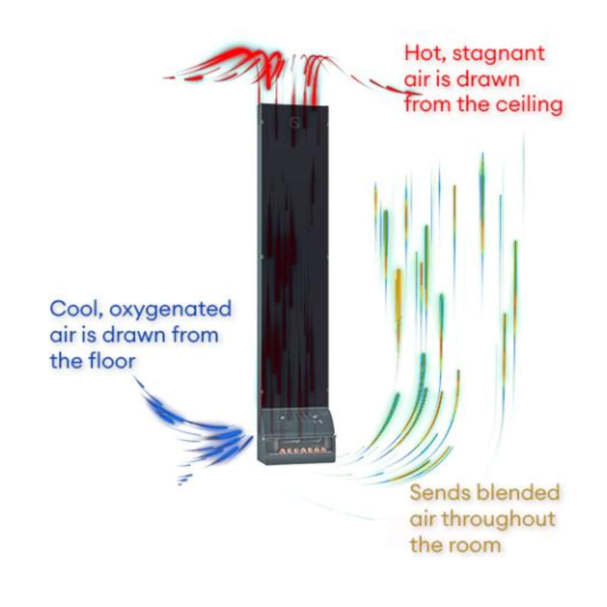 Saunum AirSolo Wall In-Wall Sauna Temp & Steam Equalizer (SAK15369) - Energize Trek