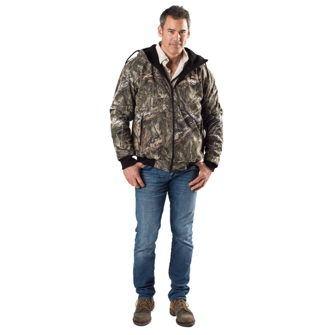 Shadow Men's Heated Hunting Hoodie - Available in Mossy Oak® and Real Tree® - Energize Trek
