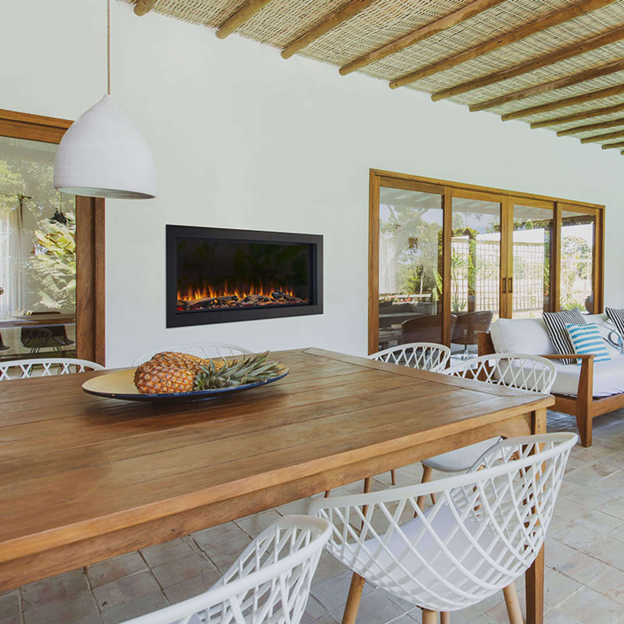 Simplifire Forum Outdoor Electric Fireplace [SF-OD43/55] (SAK81631) - Energize Trek