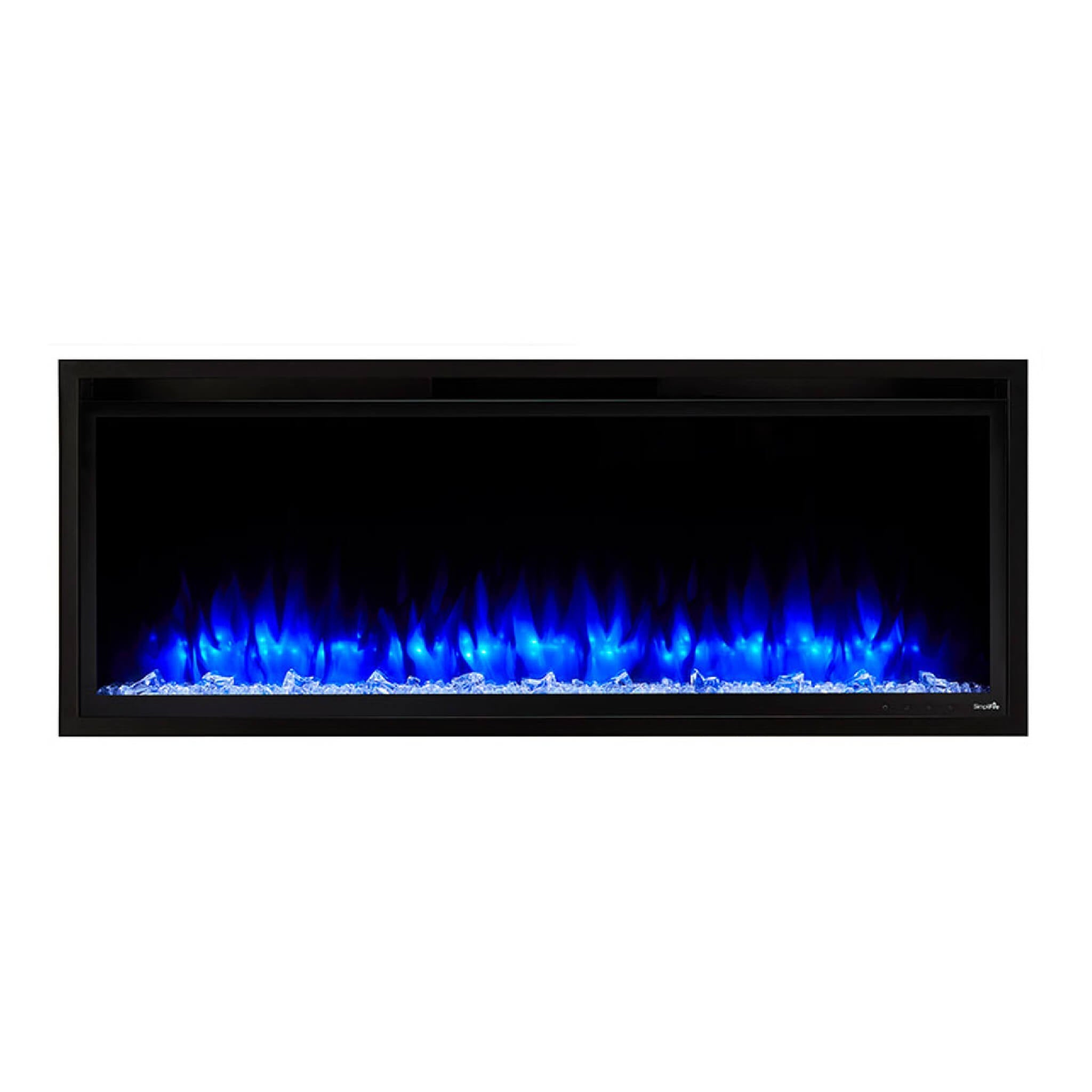 Simplifire Allusion Platinum Recessed Linear Electric Fireplace [SF-ALLP50/60/72-BK] (SAK96415) - Energize Trek