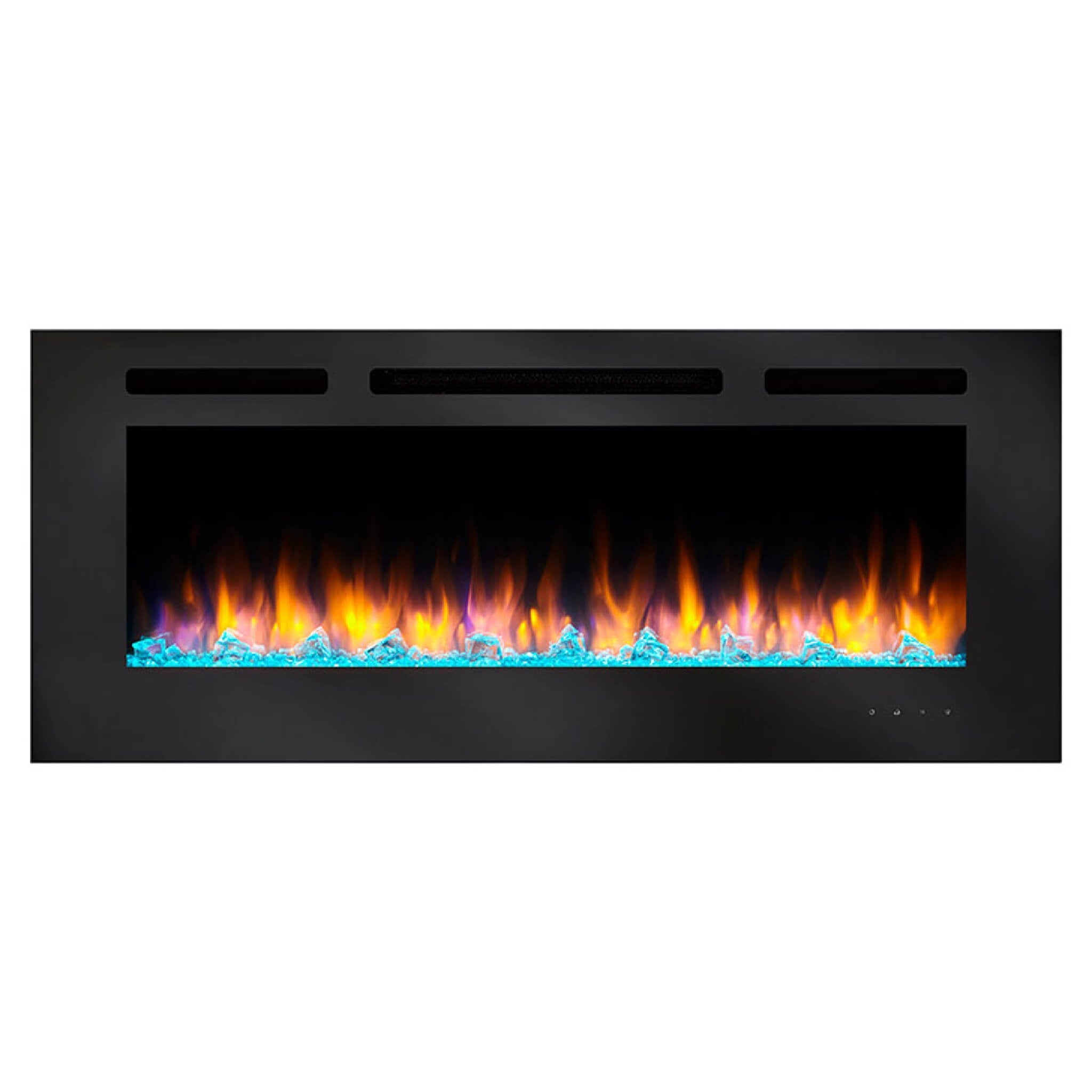 Simplifire Allusion Recessed Linear Electric Fireplace [SF-ALL48/50/60-BK] (SAK13256) - Energize Trek