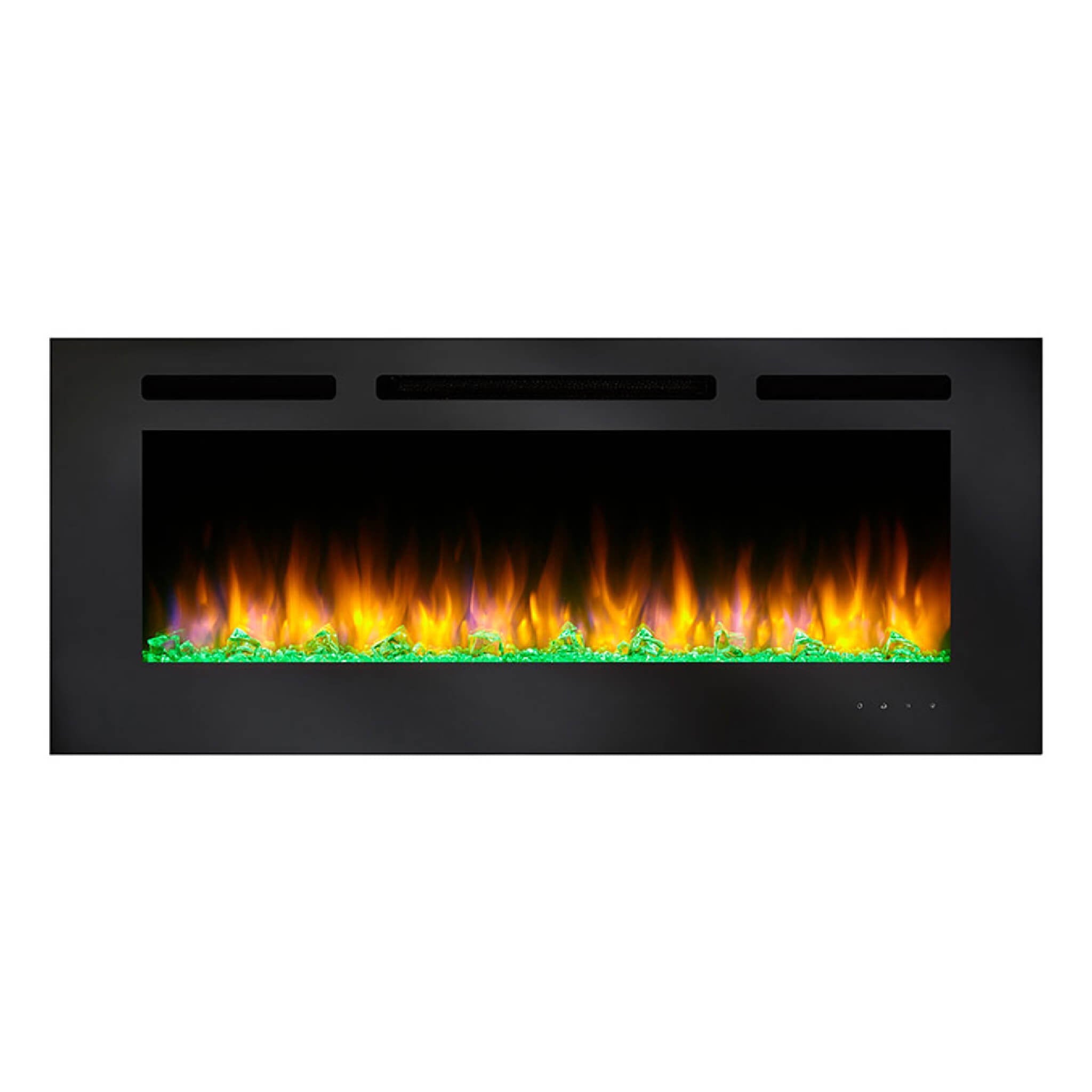 Simplifire Allusion Recessed Linear Electric Fireplace [SF-ALL48/50/60-BK] (SAK13256) - Energize Trek