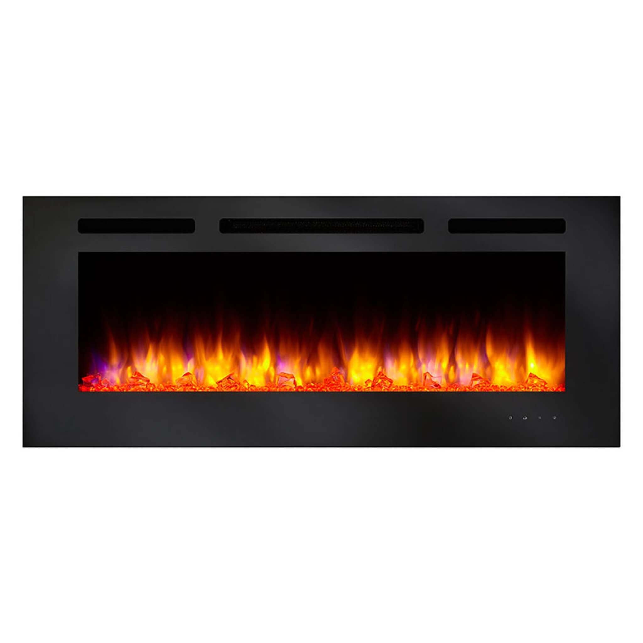 Simplifire Allusion Recessed Linear Electric Fireplace [SF-ALL48/50/60-BK] (SAK13256) - Energize Trek