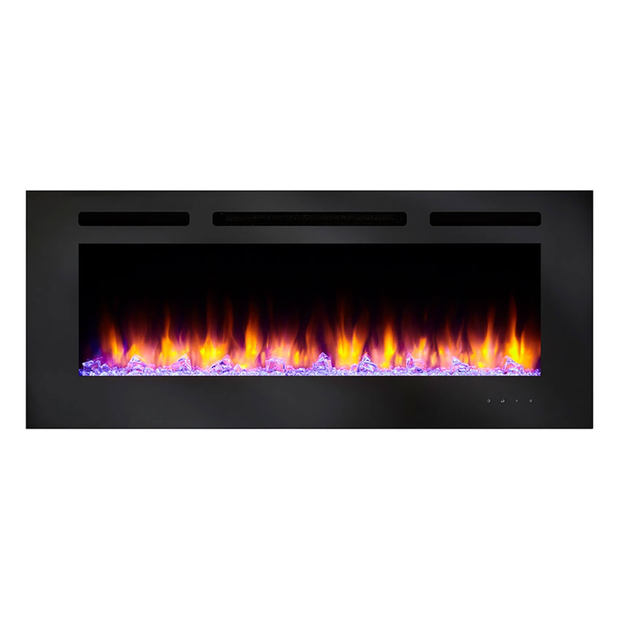 Simplifire Allusion Recessed Linear Electric Fireplace [SF-ALL48/50/60-BK] (SAK13256) - Energize Trek