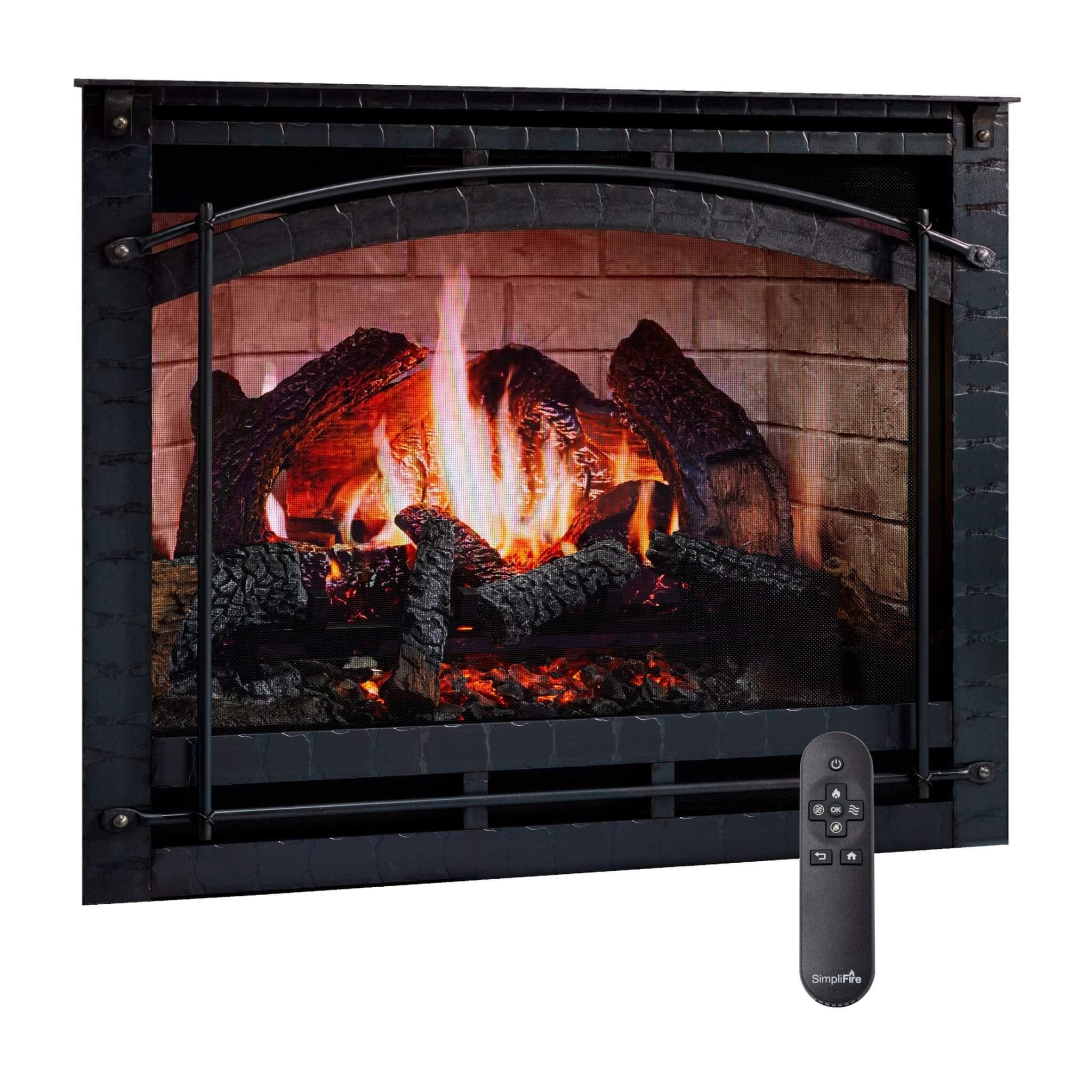 Simplifire Inception 36" Traditional Electric Fireplace [SF-INC36] (SAK87541) - Energize Trek