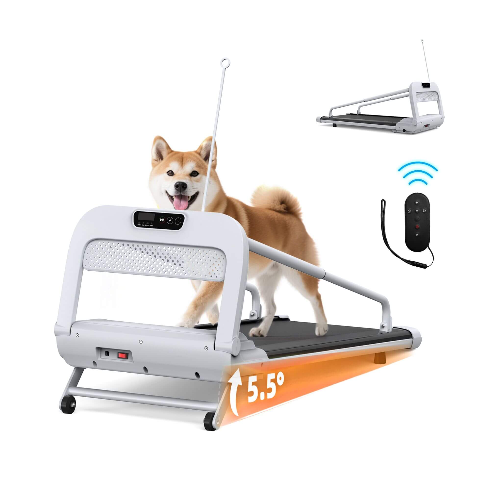 Smart Pet Treadmill With Adjustable Speed For Small And Medium Dogs (SAK72537) - Energize Trek