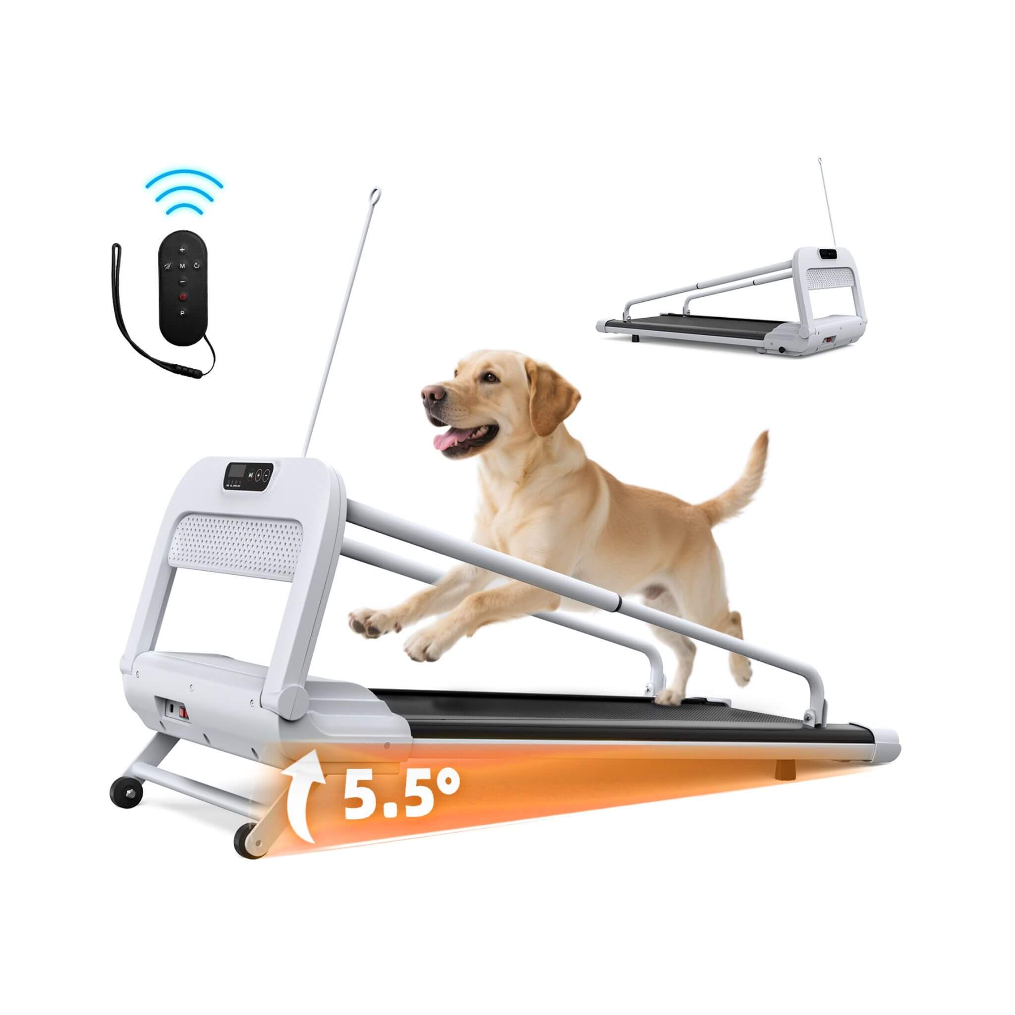 Smart Pet Treadmill With Adjustable Speed For Small And Medium Dogs (SAK72537) - Energize Trek