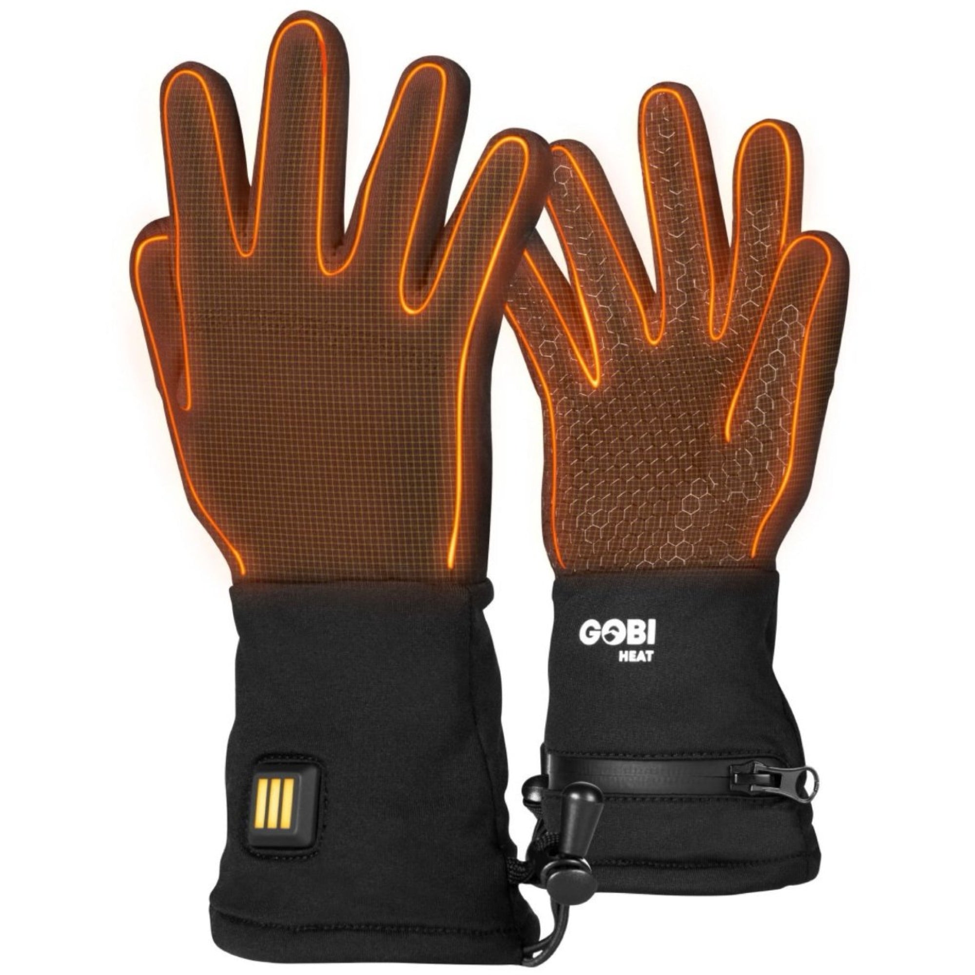 Stealth II Heated Glove Liners (3500mAh USB-C batt) - Energize Trek