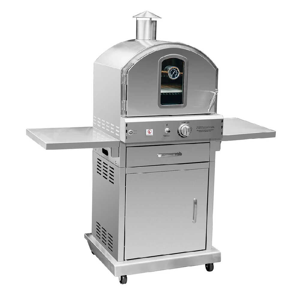 Summerset 60" Outdoor Freestanding Gas Pizza Oven [SS-OVFS-LP/NG] (SAK17543) - Energize Trek