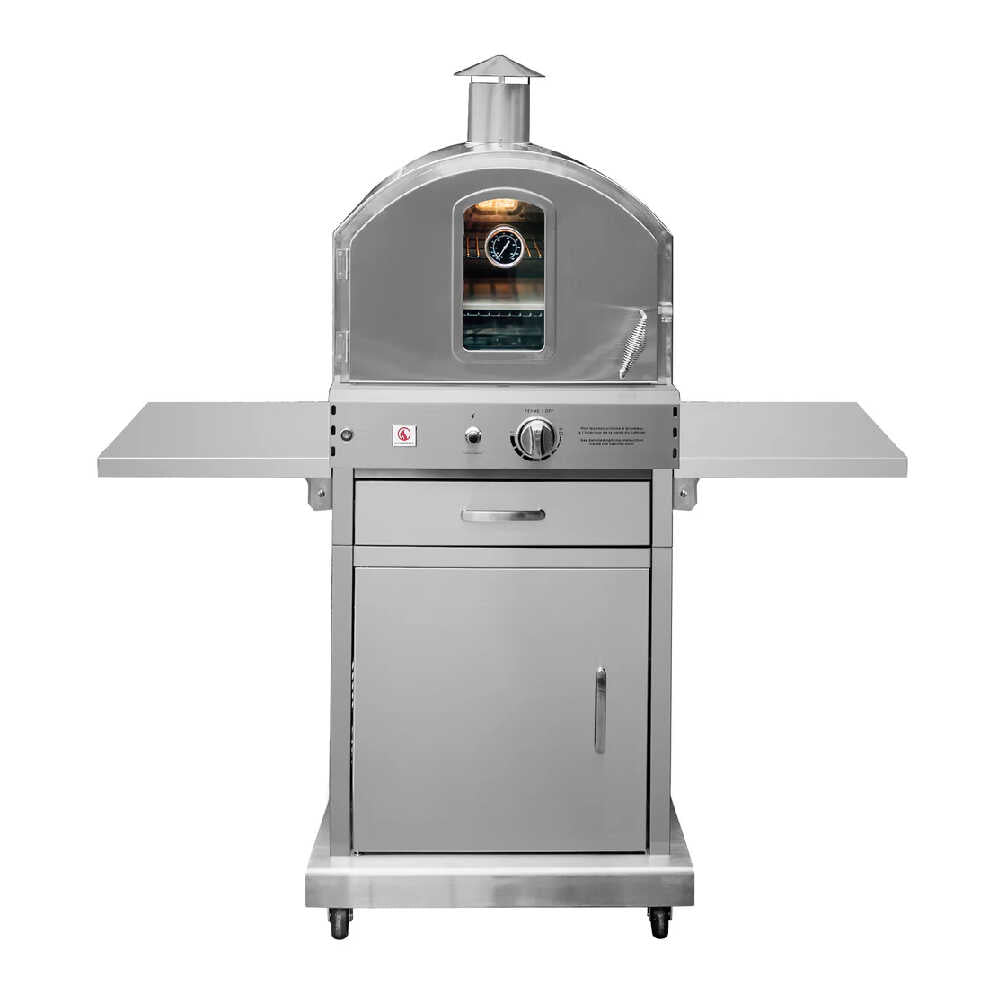 Summerset 60" Outdoor Freestanding Gas Pizza Oven [SS-OVFS-LP/NG] (SAK17543) - Energize Trek