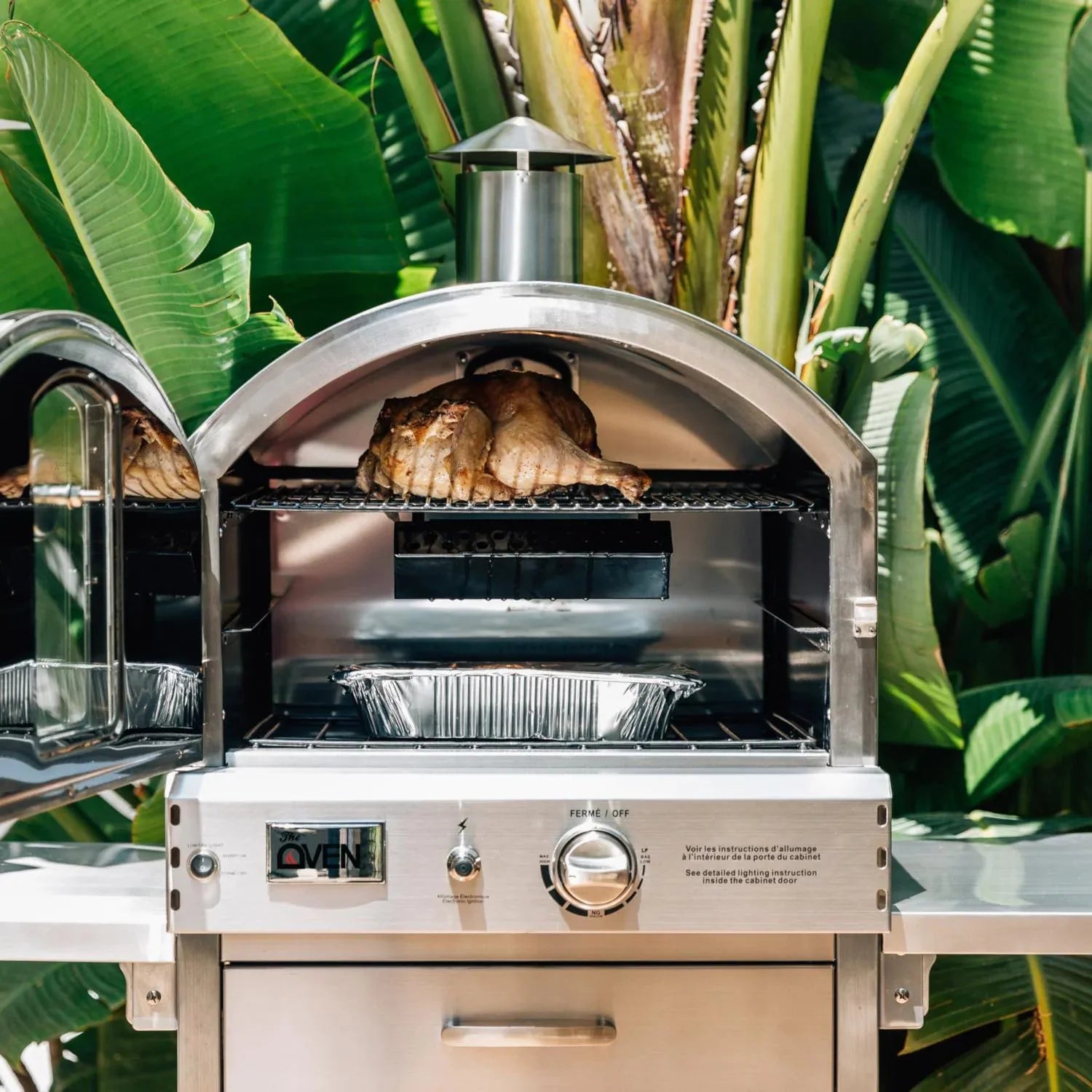 Summerset 60" Outdoor Freestanding Gas Pizza Oven [SS-OVFS-LP/NG] (SAK17543) - Energize Trek
