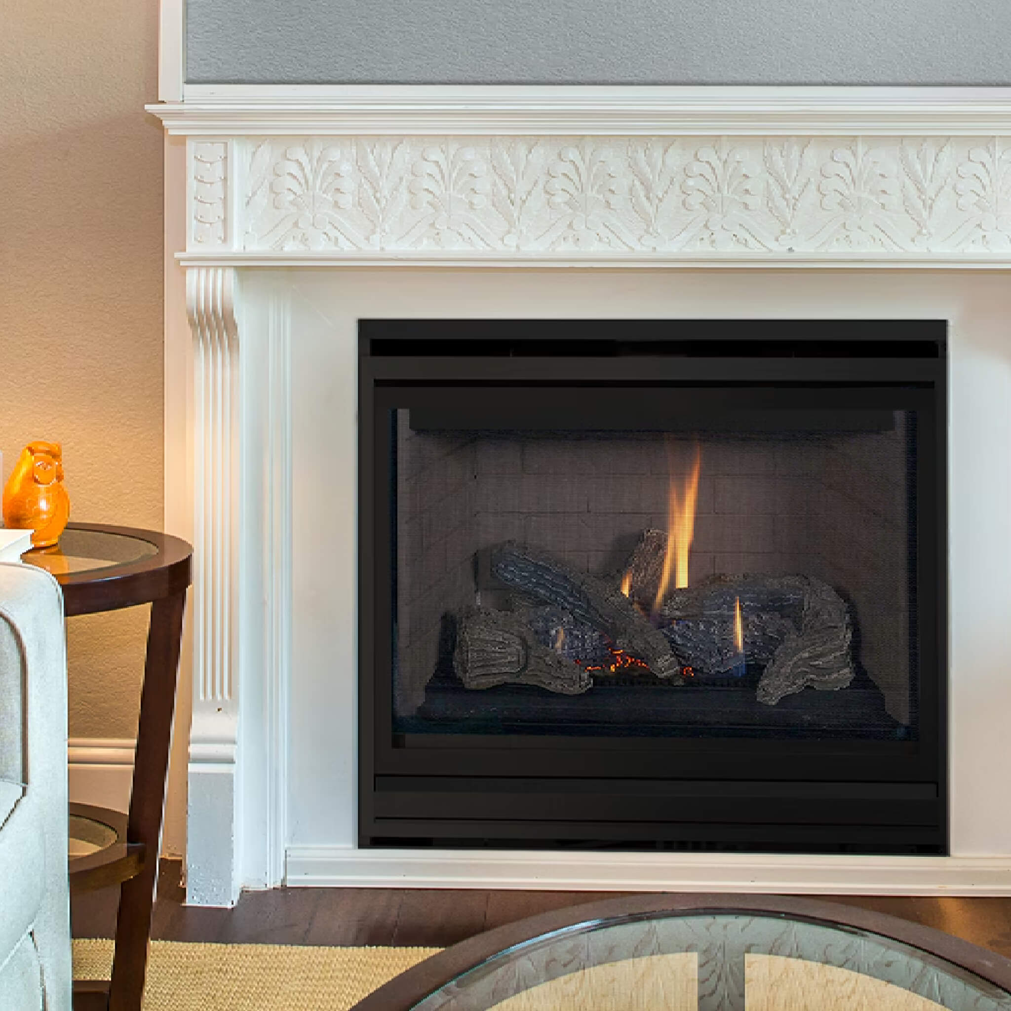 Superior Fireplaces 35" Direct Vent 18K BTU Natural Gas Fireplace [DRT2035DMN/EN-E] (SAK58282) - Energize Trek
