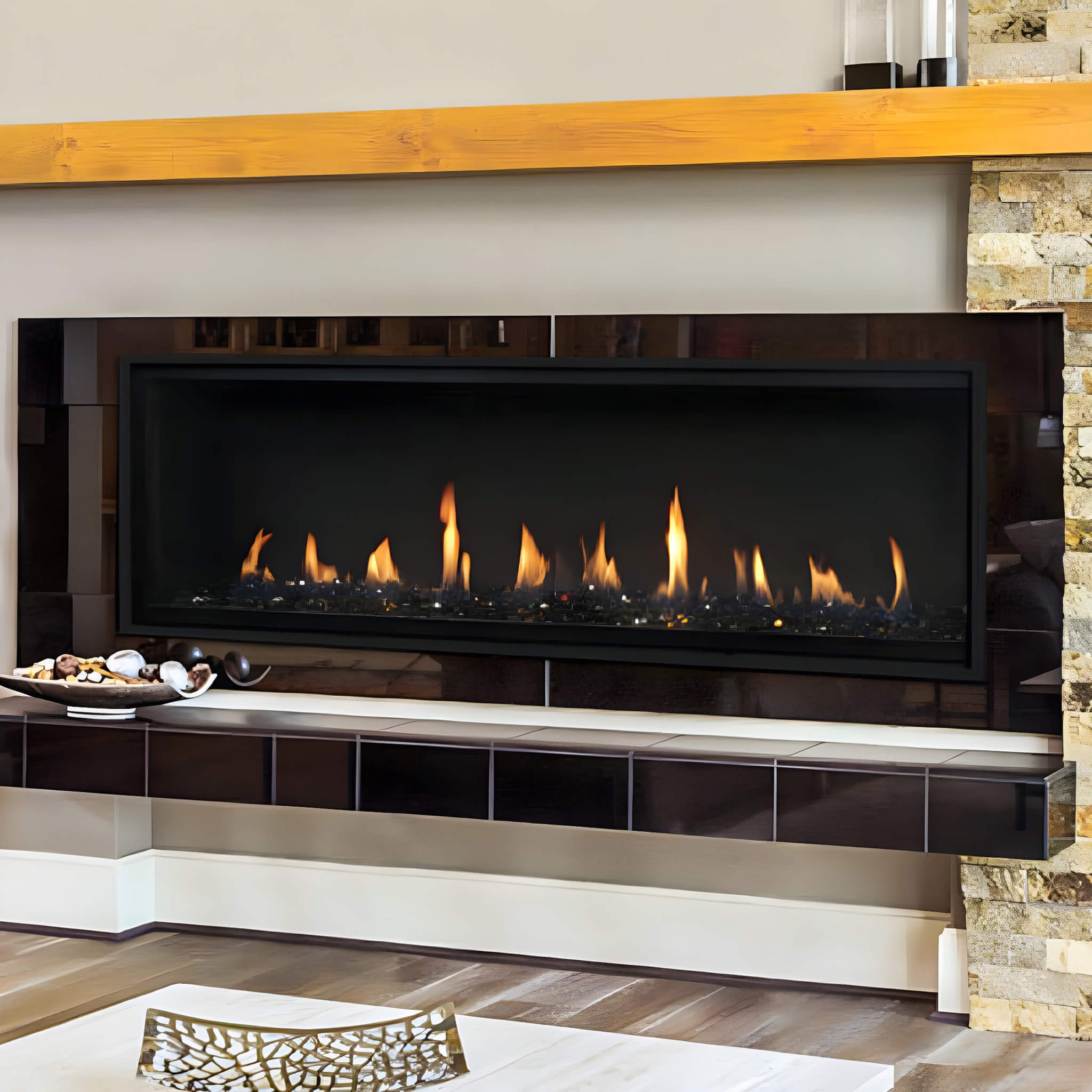 Superior Fireplaces 48" Linear Direct Vent Fireplace [DRL4048TEN] (SAK48631) - Energize Trek