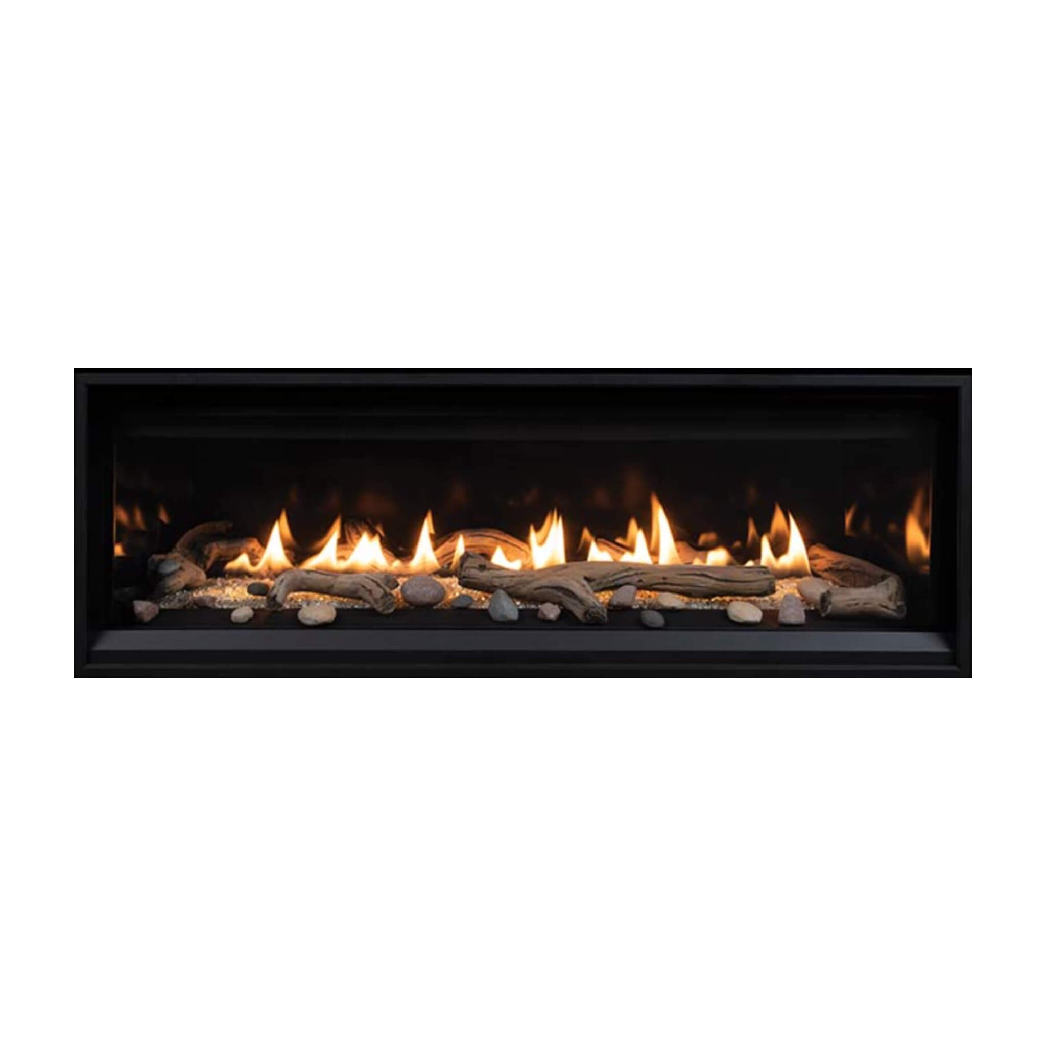 Superior Fireplaces 55" Linear 28K BTU Direct Vent Gas Fireplace With Blower And Remote Control [DRL3555TEN] (SAK26791) - Energize Trek