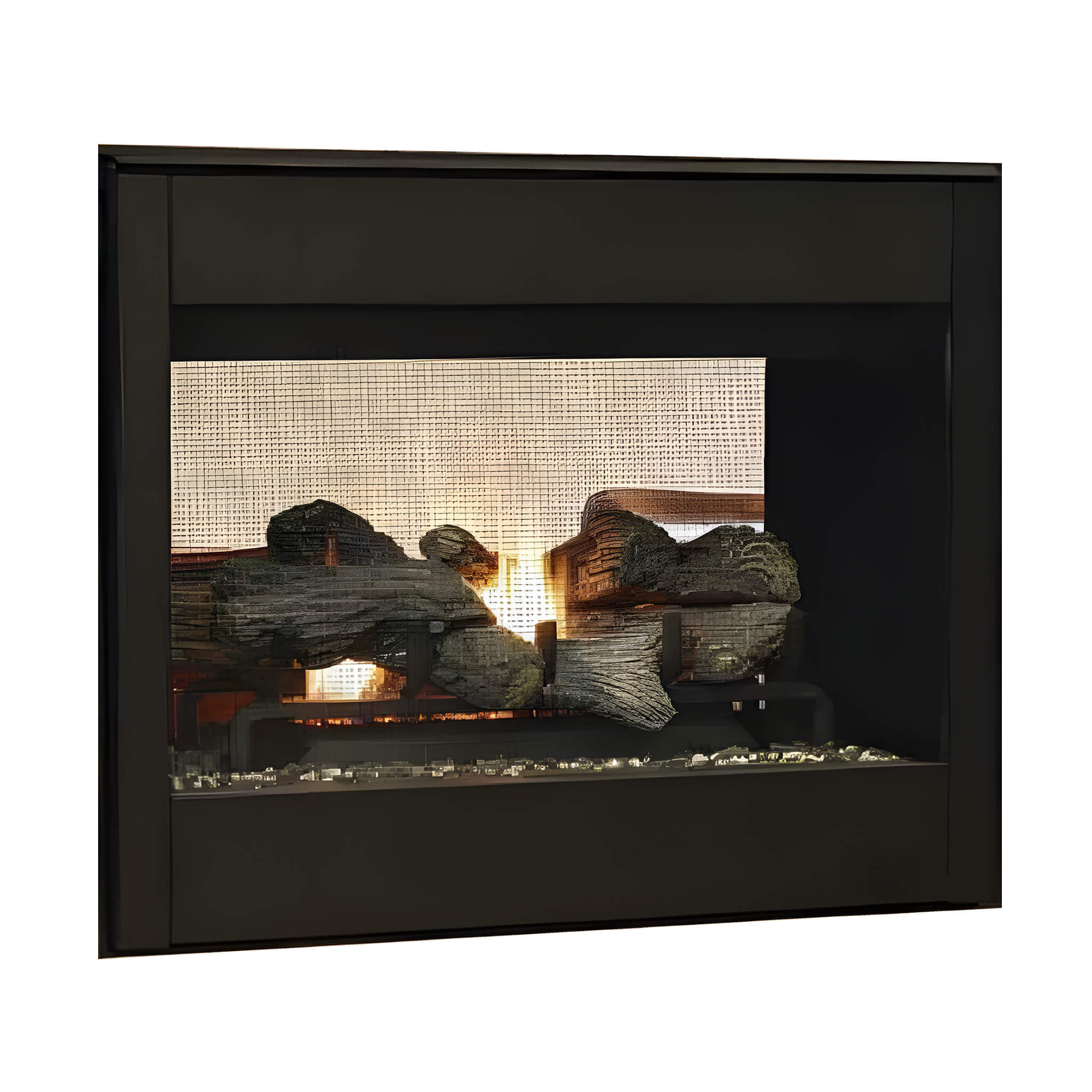Superior Fireplaces 35" Electronic Ignition Natural Gas Direct Vent See-Through Fireplace [DR35STDEN] (SAK20581) - Energize Trek