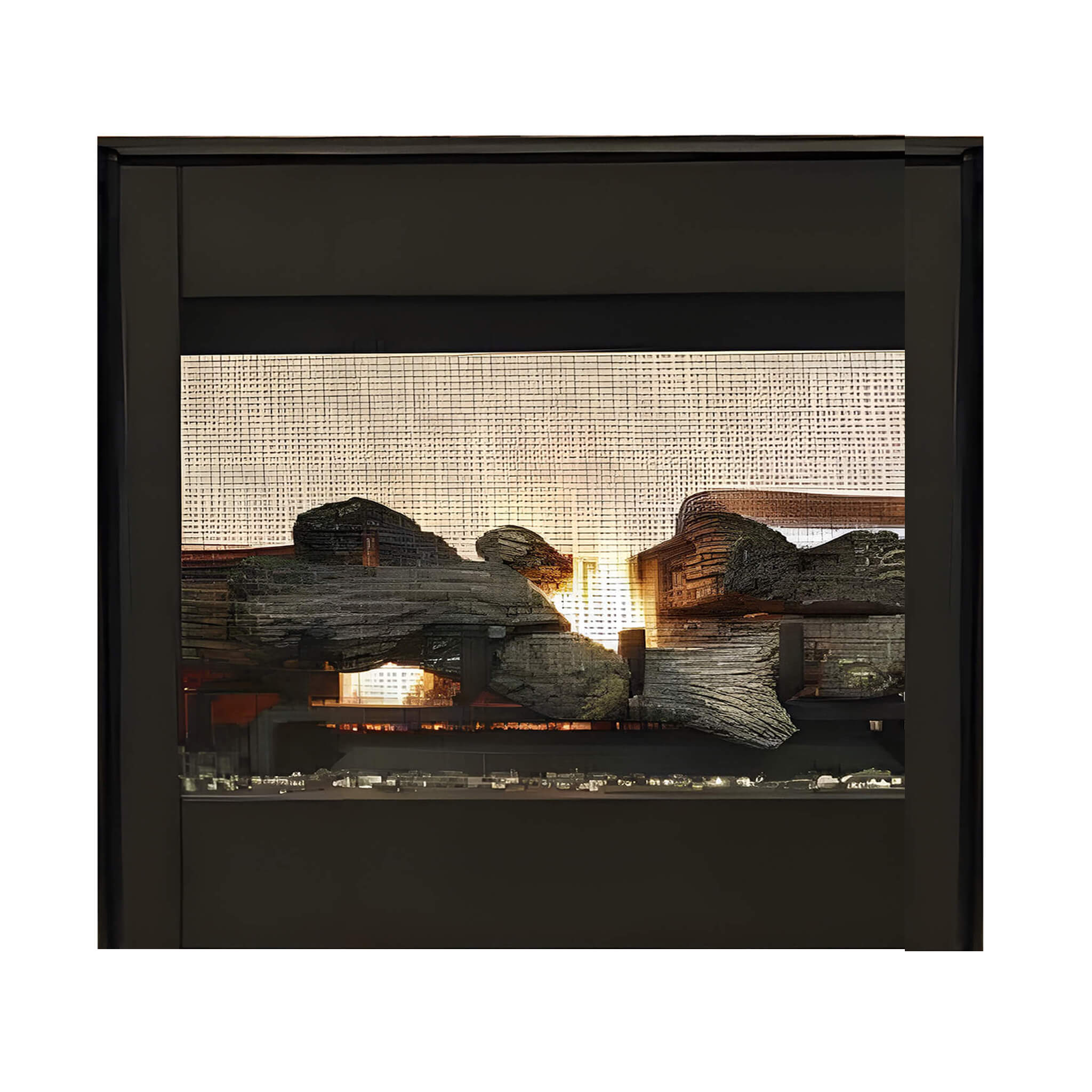 Superior Fireplaces 35" Electronic Ignition Natural Gas Direct Vent See-Through Fireplace [DR35STDEN] (SAK20581) - Energize Trek