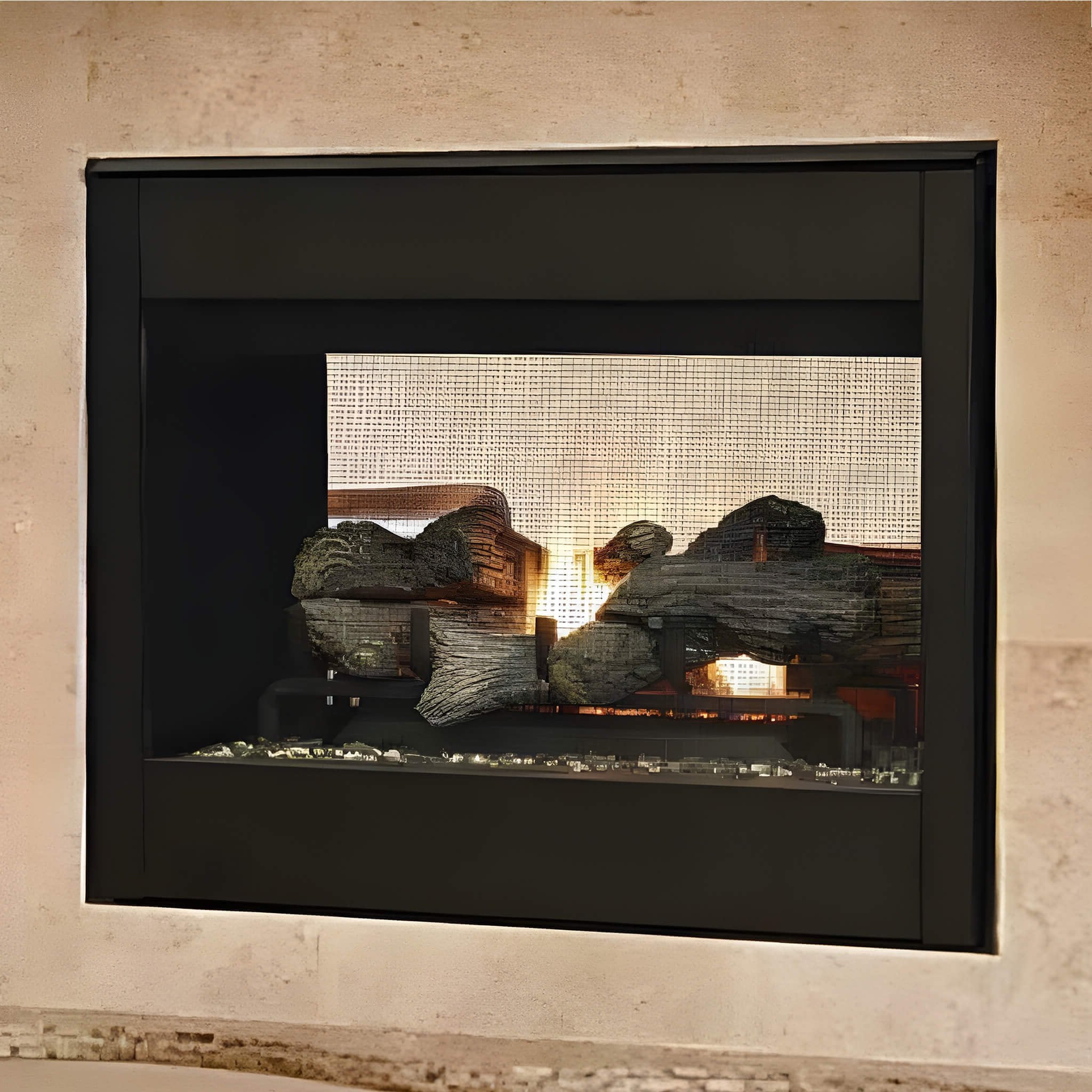 Superior Fireplaces 35" Electronic Ignition Natural Gas Direct Vent See-Through Fireplace [DR35STDEN] (SAK20581) - Energize Trek