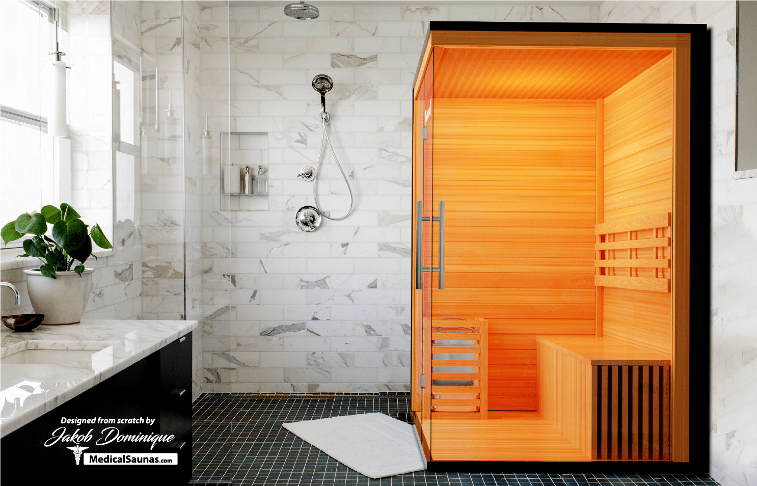 3 Person Home Steam Sauna | Traditional 7™ - Energize Trek