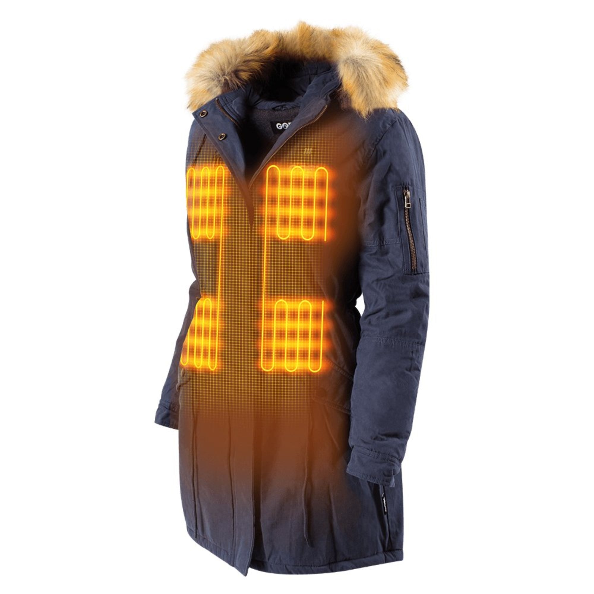 Terra Womens Heated Parka - Energize Trek