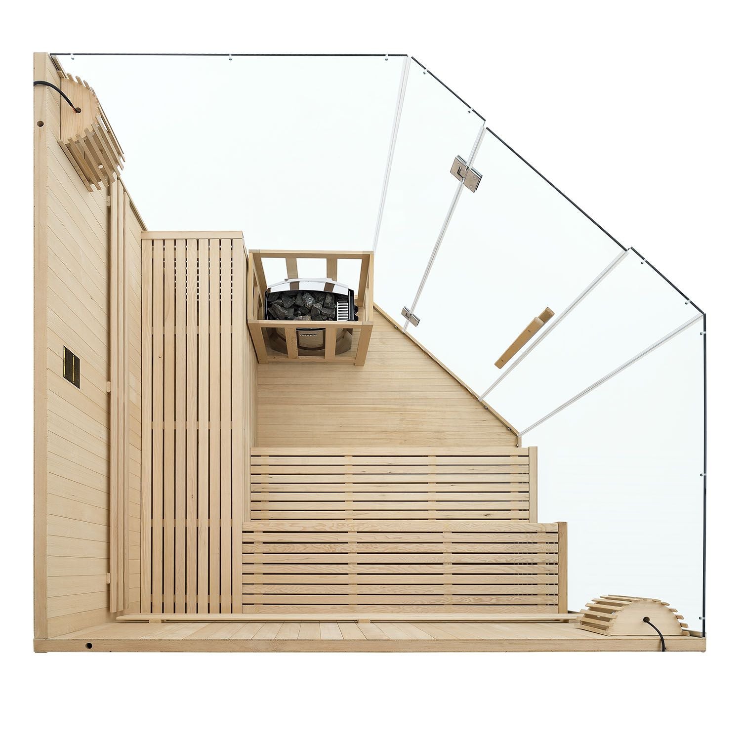 SAUNA EVOLUTION® 5-6 People Traditional Steam Sauna Room Luxury 1 - Energize Trek