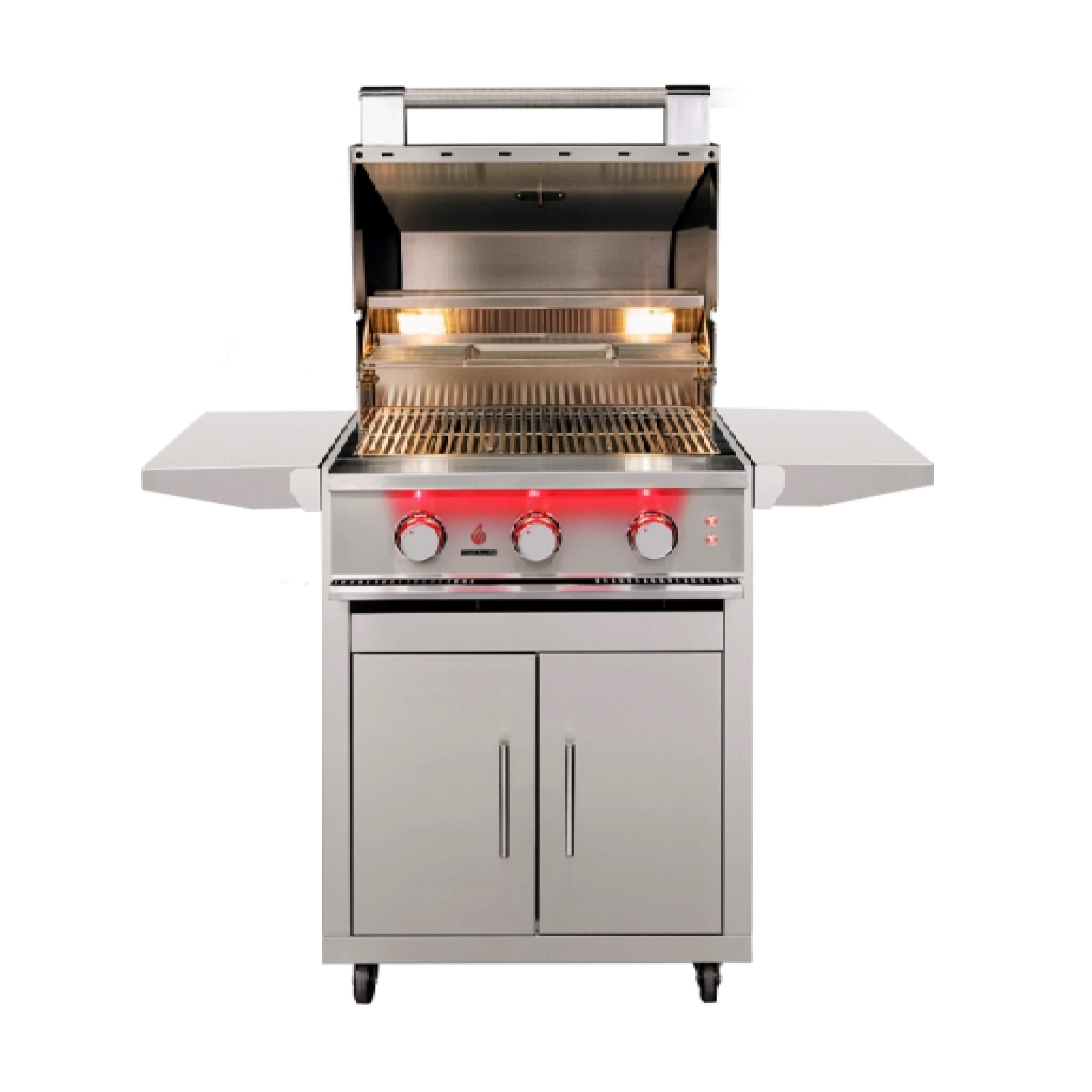 TrueFlame Built-In Stainless Steel Freestanding Gas Grills With Deluxe Cart [TF25/32/40] (SAK76845) - Energize Trek