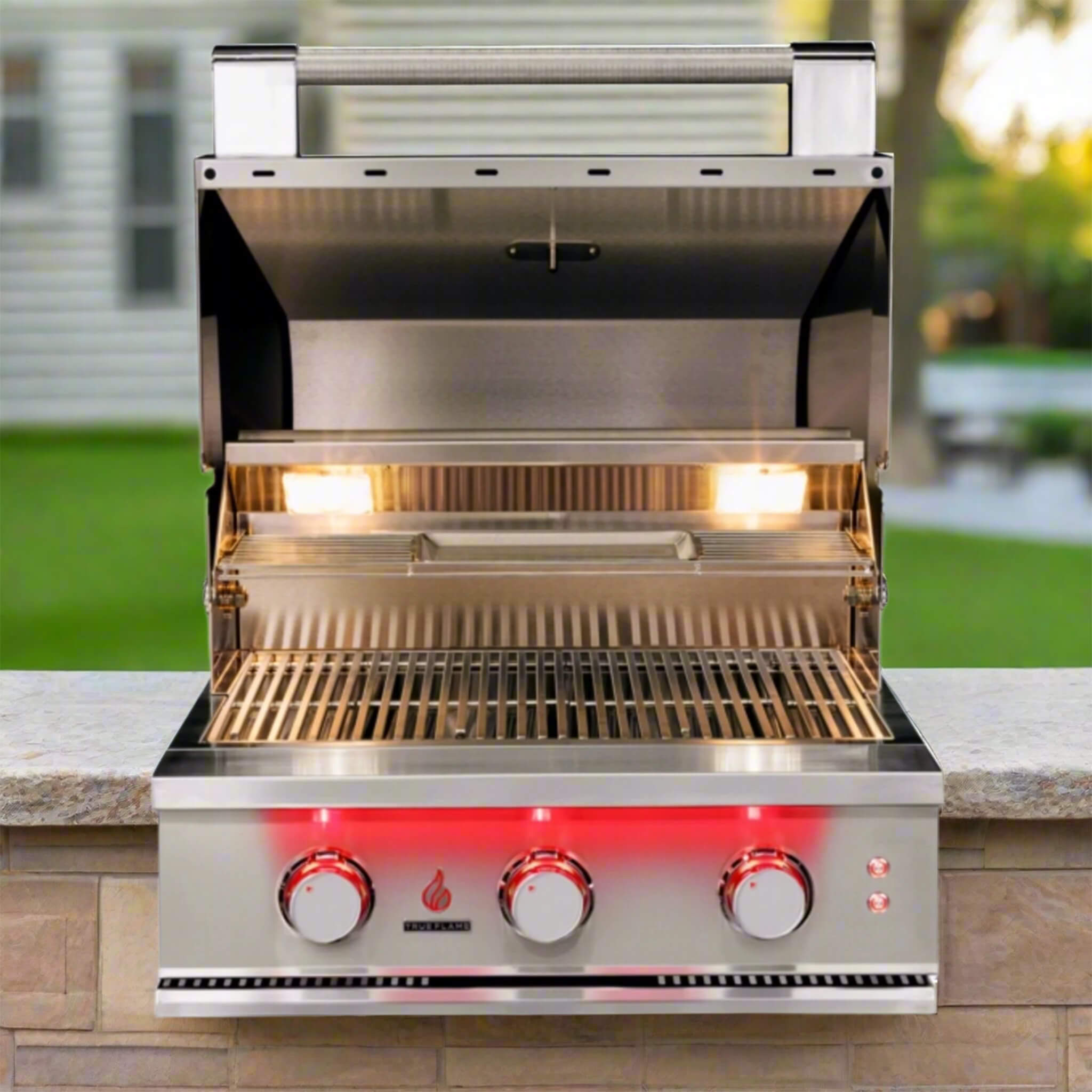 TrueFlame Luxury Built-In Gas Stainless Steel Grills [TF25/32/40] (SAK30587) - Energize Trek
