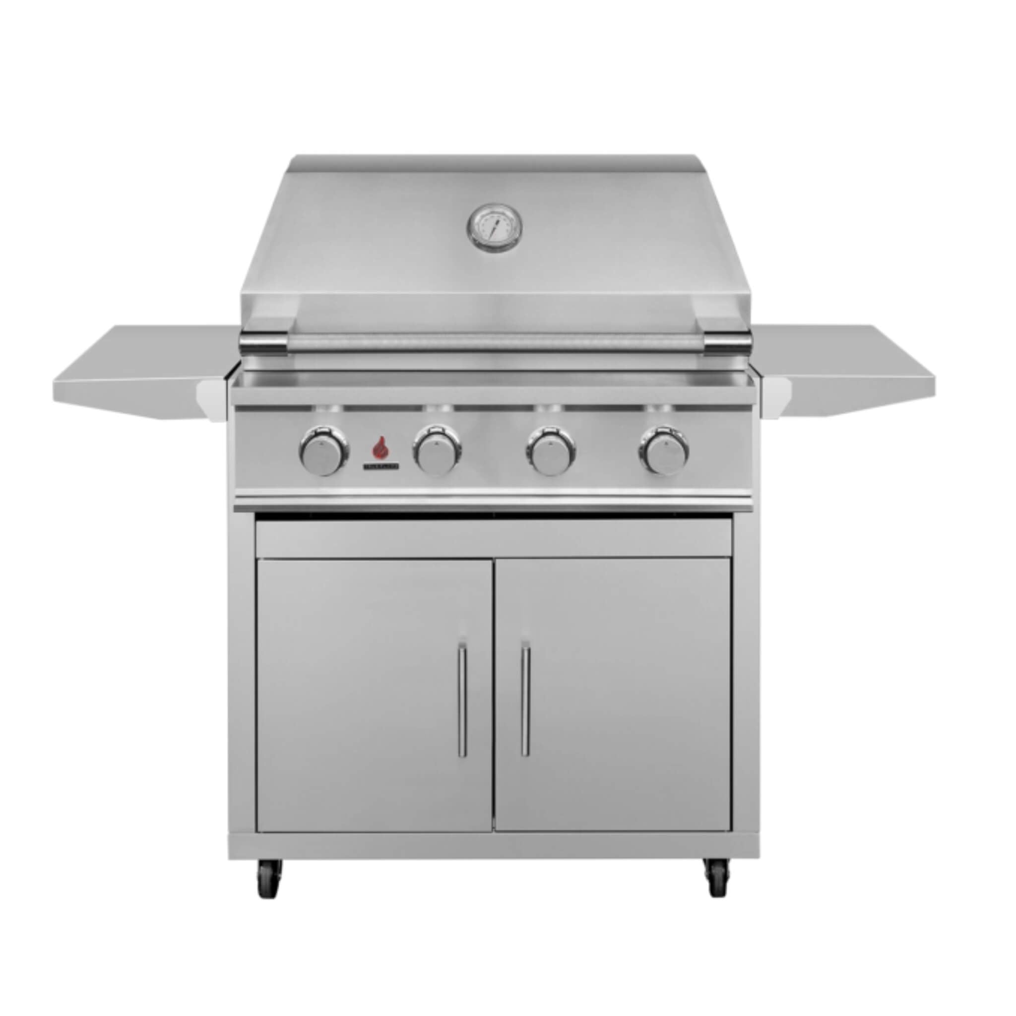 TrueFlame E-Series Stainless Steel Gas Freestanding Grill With Cart [TFE25/32] (SAK96473) - Energize Trek