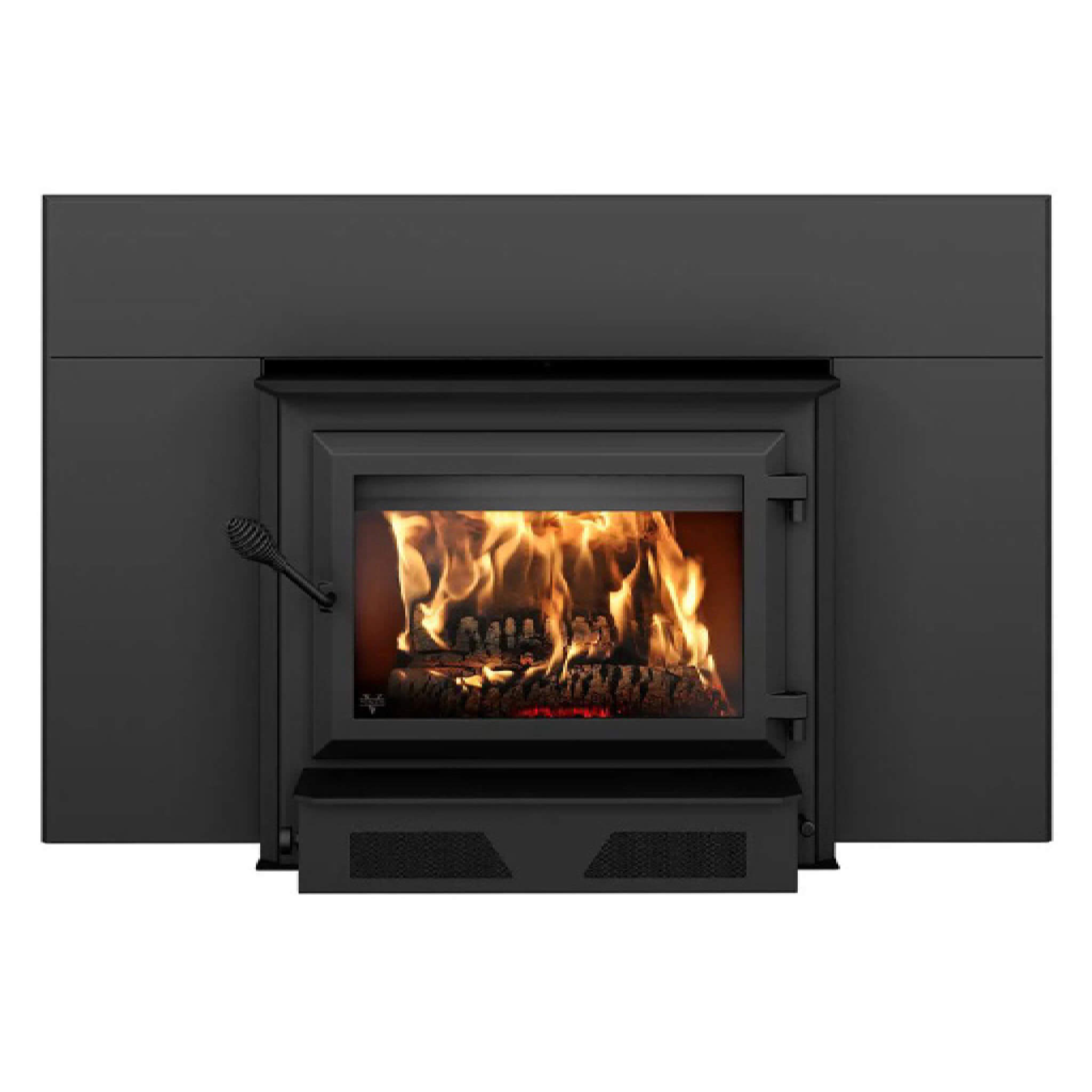 Ventis Premium Black Extra Large Wood Fireplace Insert With Blower (SAK27542) - Energize Trek