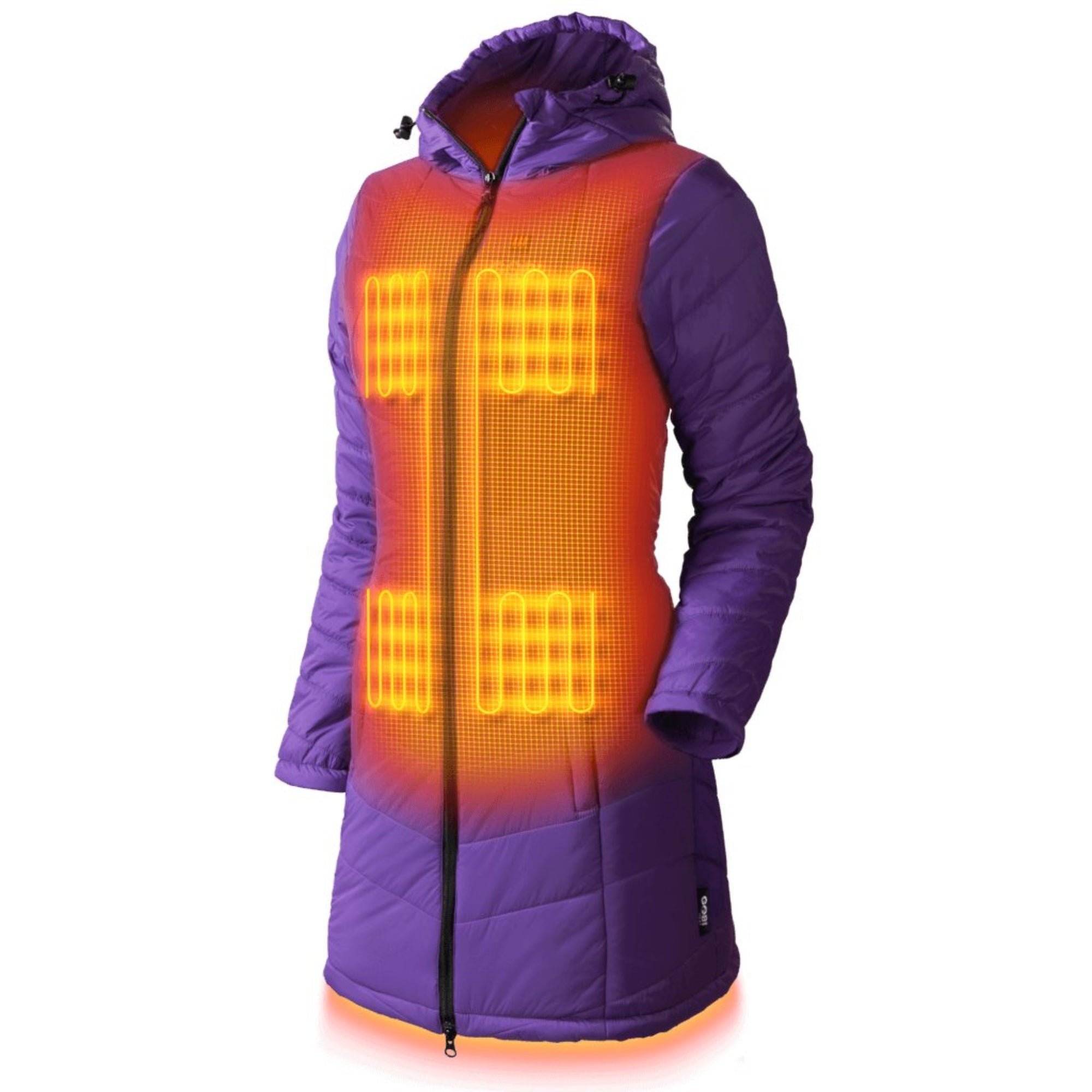 Victoria Womens Heated Coat - Energize Trek