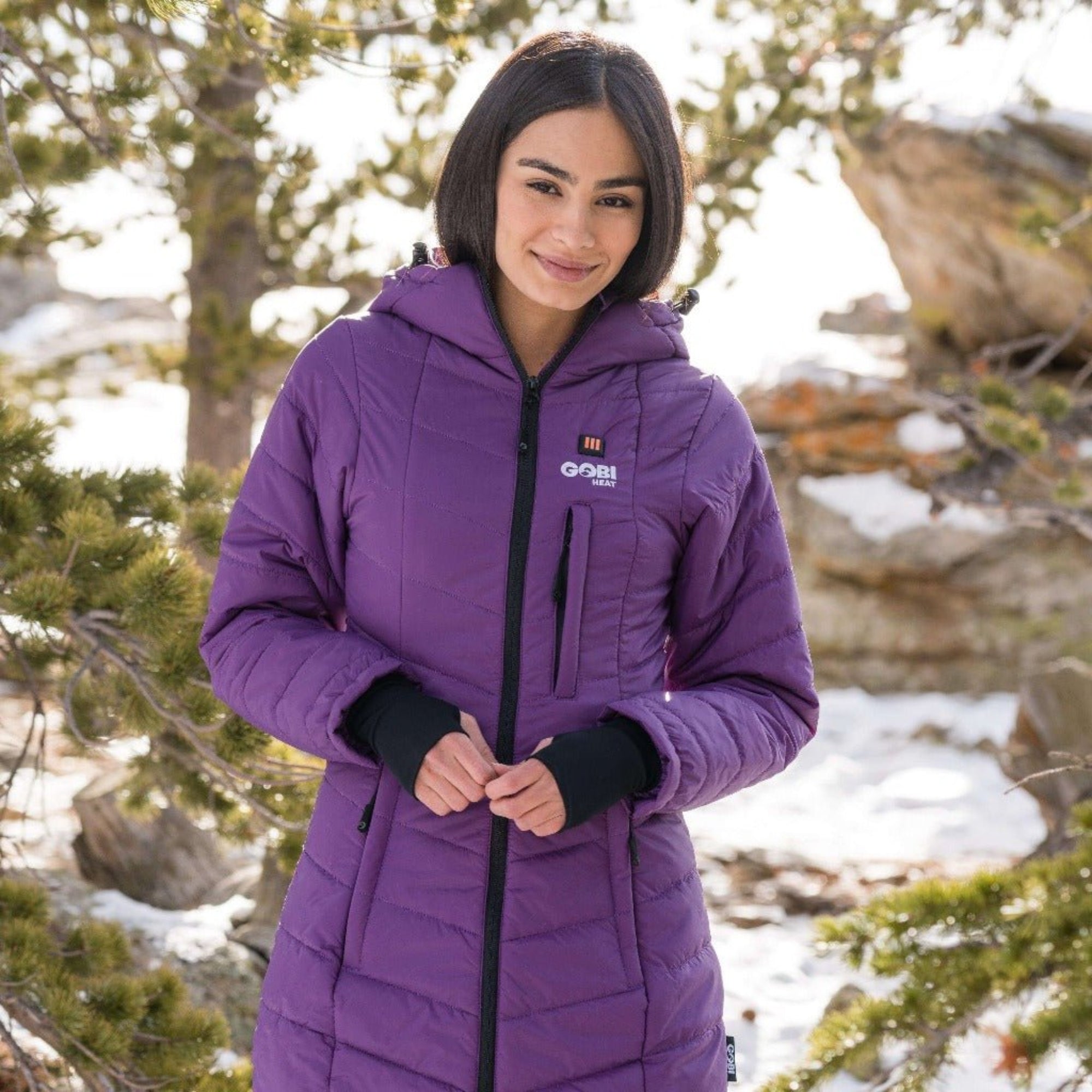 Victoria Womens Heated Coat - Energize Trek