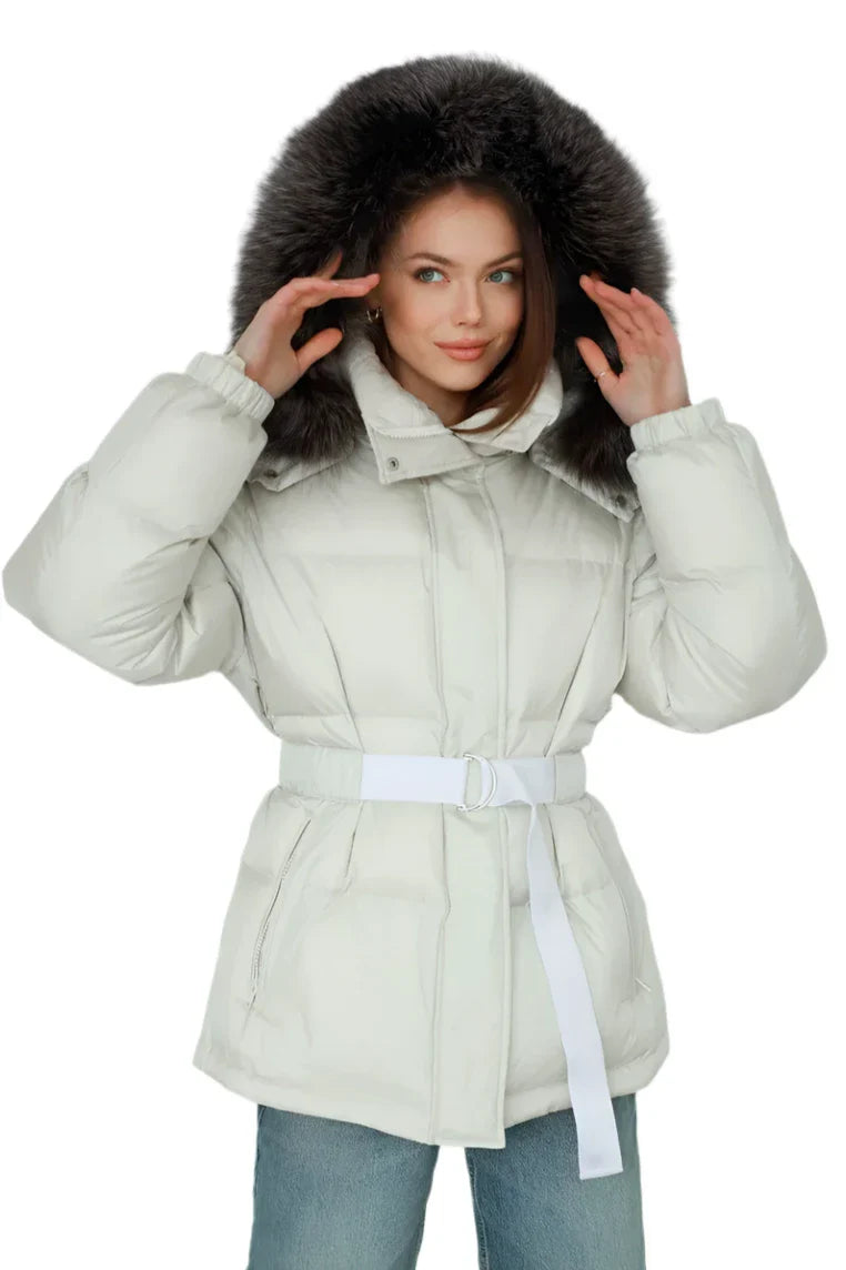Genuine Silver Fox Down Fill Jacket - Energize Trek