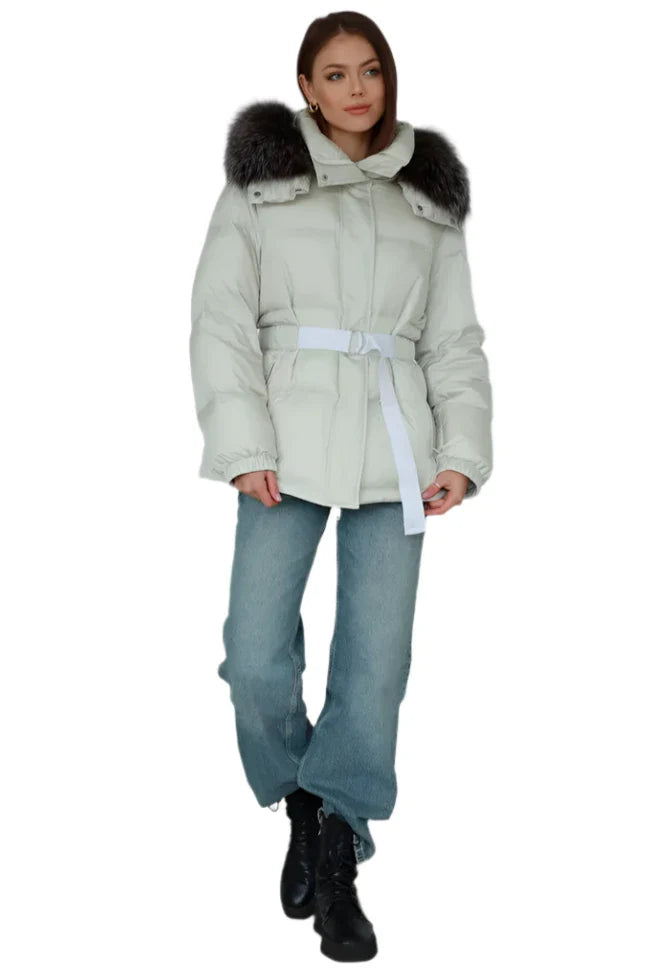 Genuine Silver Fox Down Fill Jacket - Energize Trek