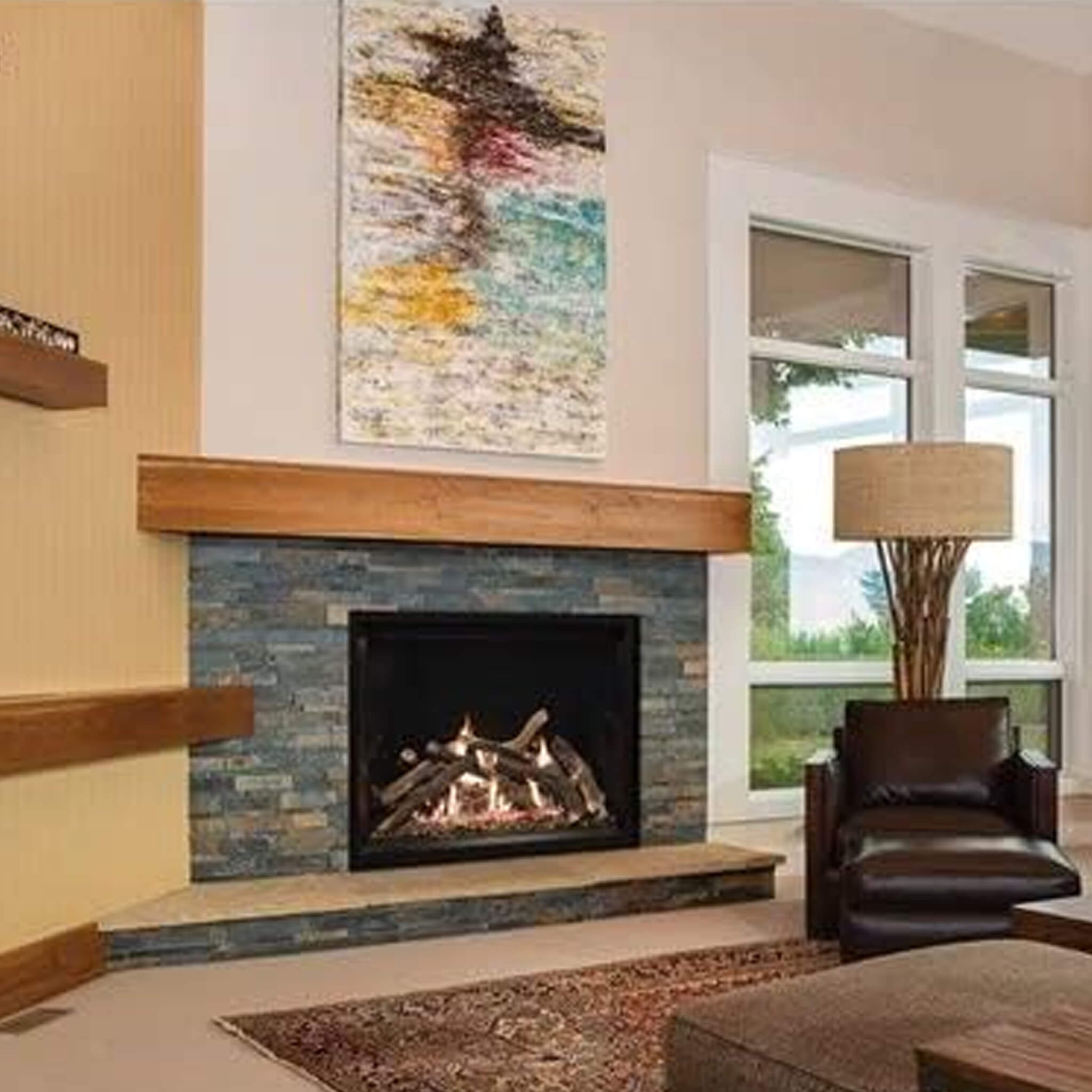 White Mountain Hearth Empire Rushmore TruFlame Clean Face Natural Gas Direct Vent Fireplace, 36" [DVCT36CBP95N] (SAK69428) - Energize Trek
