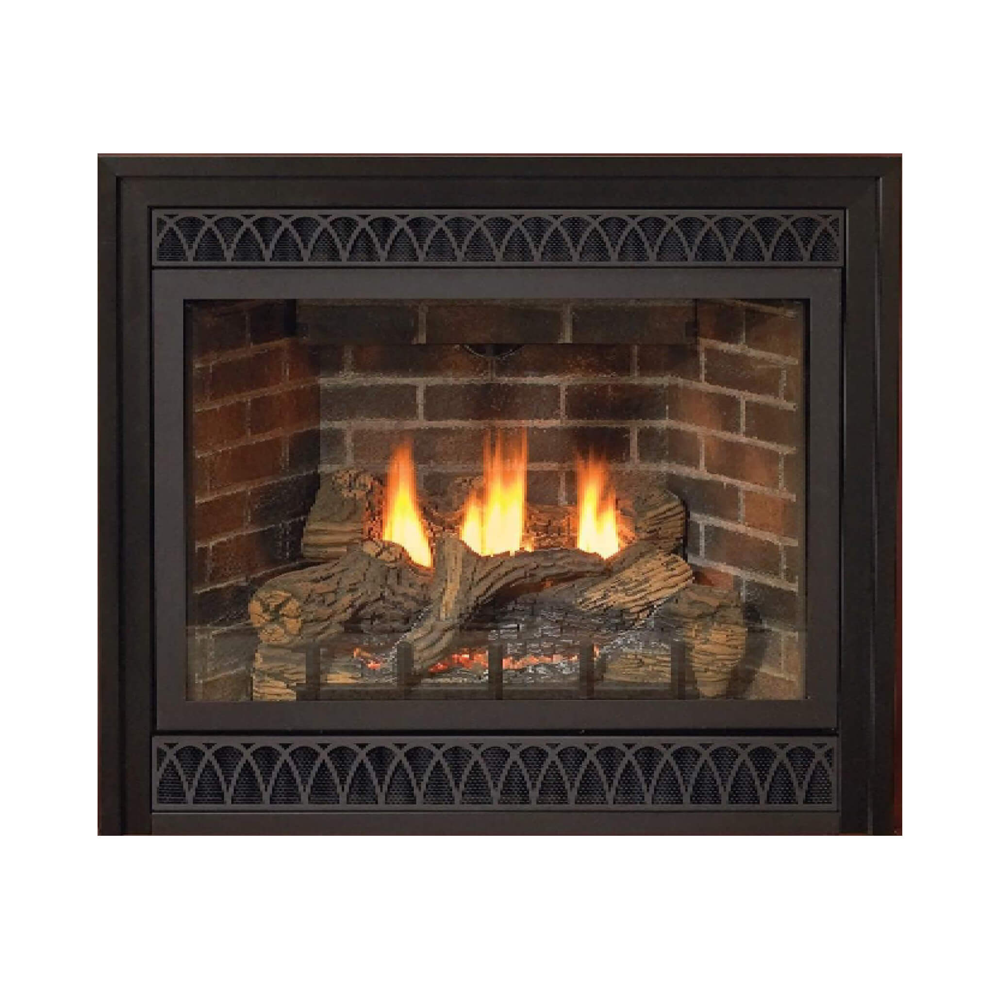 White Mountain Hearth Tahoe 32" Direct Vent Deluxe Fireplace With On/Off Switch [DVD32FP] (SAK35129) - Energize Trek