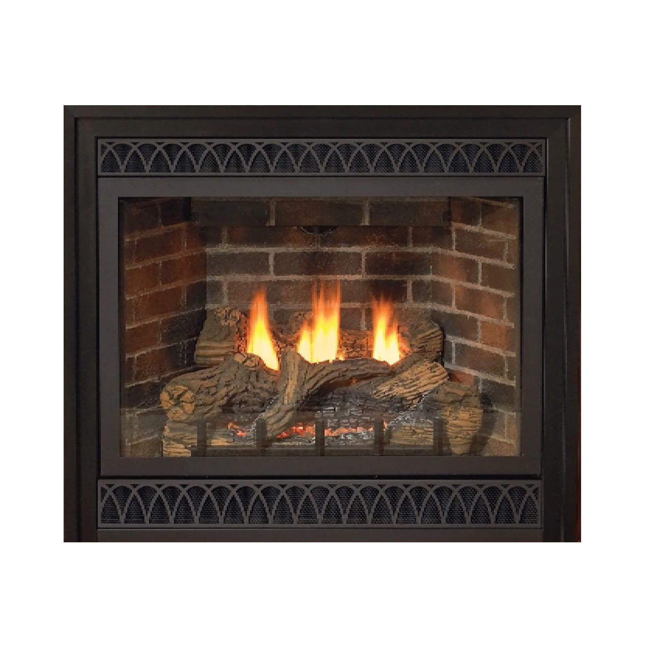White Mountain Hearth Tahoe Propane Gas Direct Vent Deluxe Fireplace, 36" [DVD36FP] (SAK67105) - Energize Trek