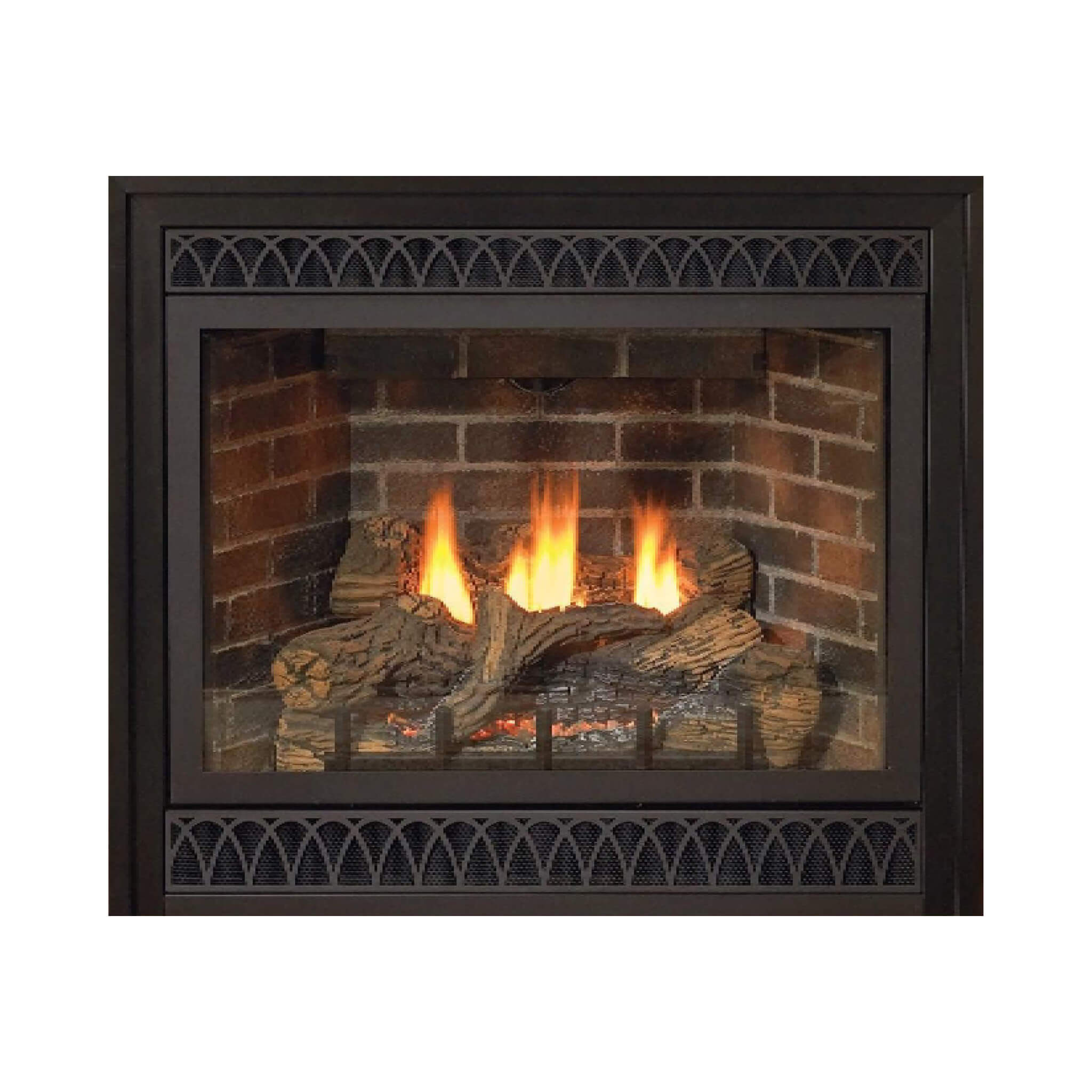 White Mountain Hearth Tahoe Natural Gas Direct Vent Deluxe Fireplace, 42" [DVD42FP] (SAK56218) - Energize Trek