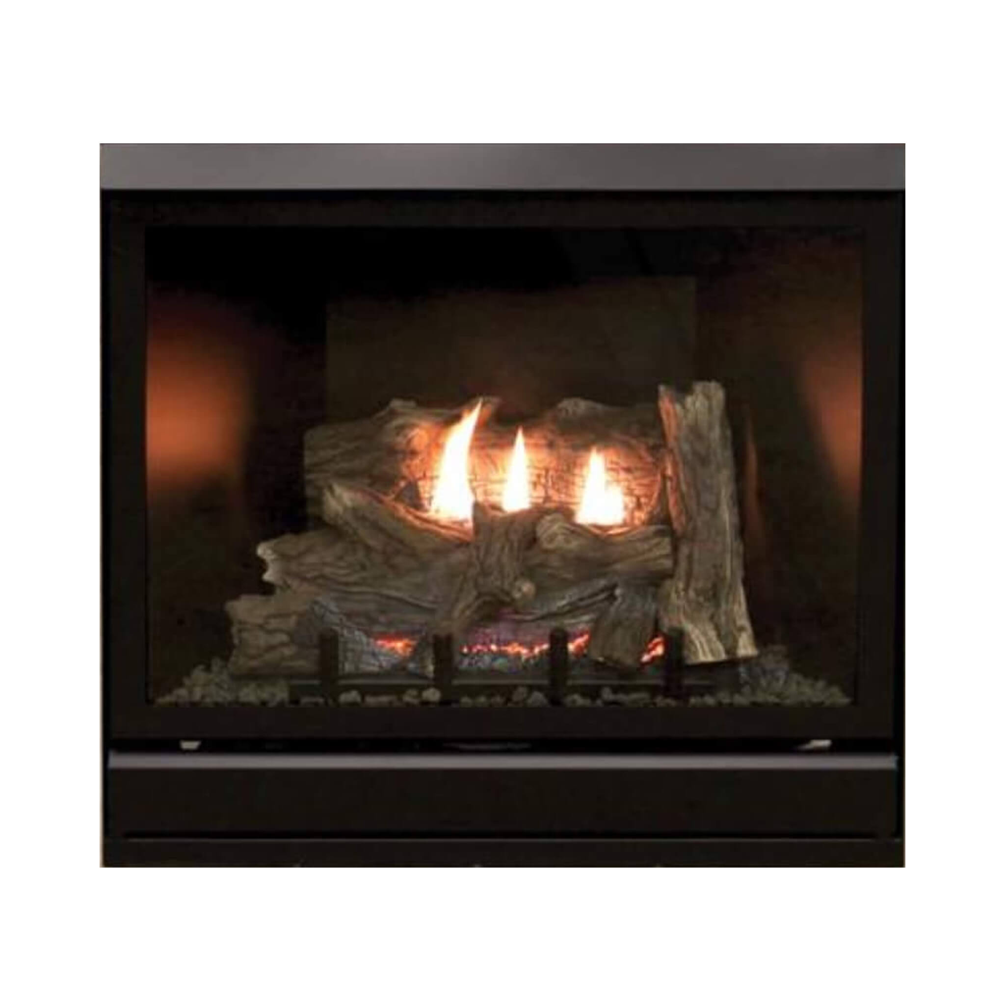 White Mountain Hearth Tahoe Clean Face Direct Vent Deluxe Fireplace With Millivolt Control And On/Off Switch [DVCD32FP30N/P] (SAK72051) - Energize Trek