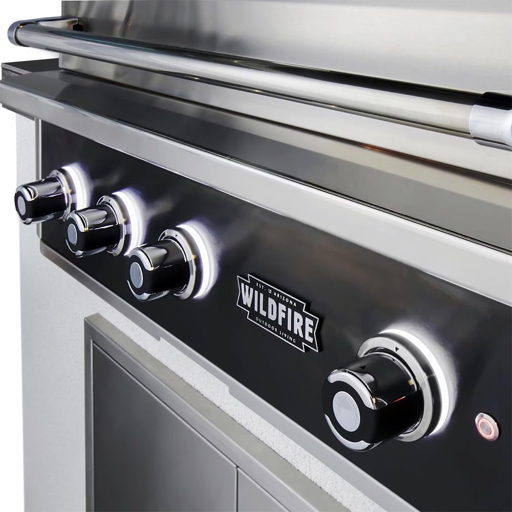 Wildfire Outdoor Living Ranch Pro 304 Stainless Steel Propane Gas Grill, 30" (WF-PRO30G-RH-LP) (SAK18437) - Energize Trek