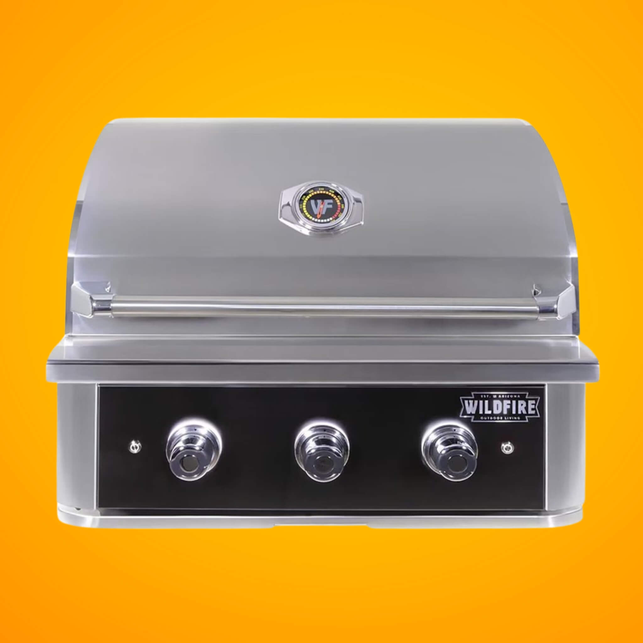 Wildfire Outdoor Living Ranch Pro 304 Stainless Steel Propane Gas Grill, 30" (WF-PRO30G-RH-LP) (SAK18437) - Energize Trek