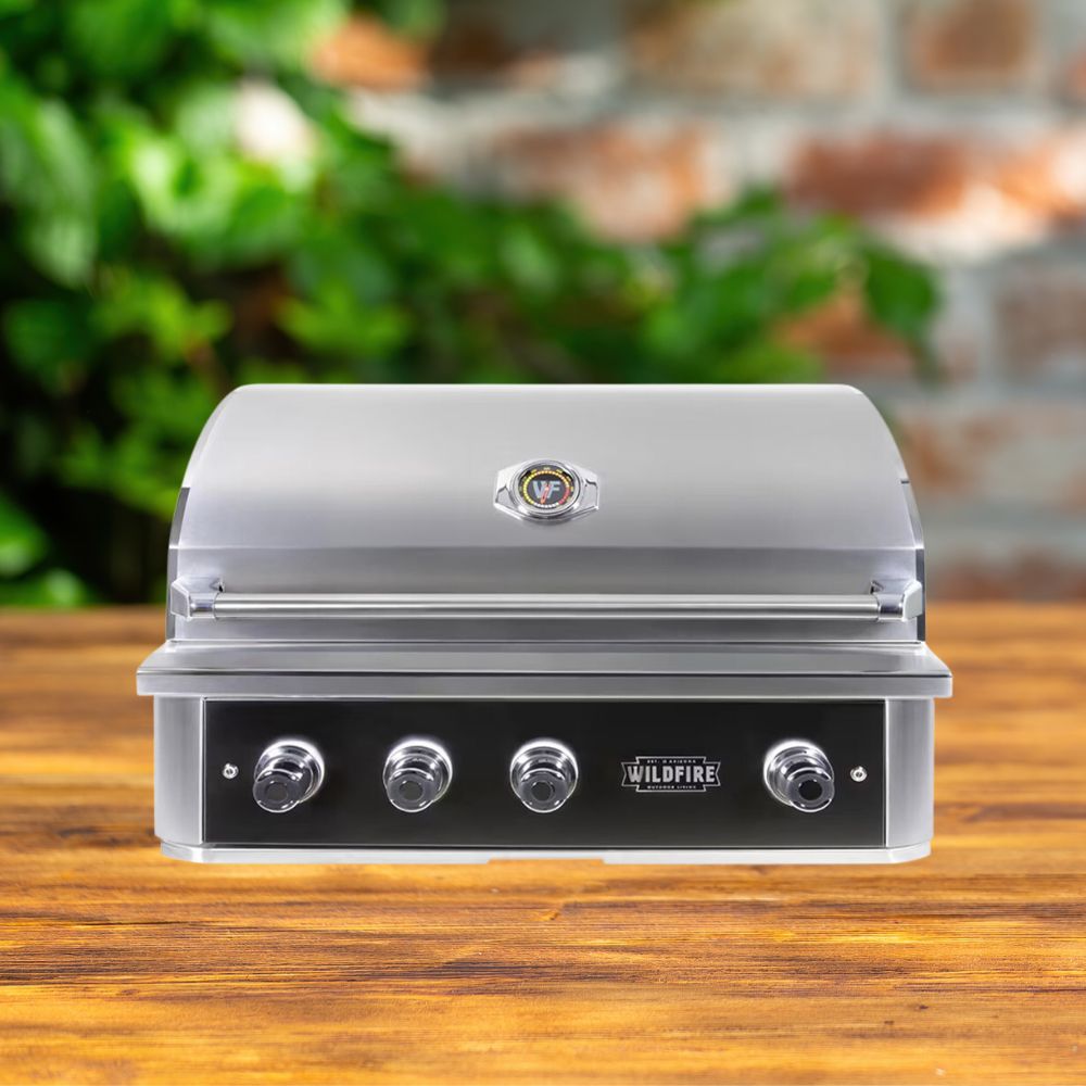 Wildfire Outdoor Living Ranch Pro 304 Stainless Steel Propane Gas Grill, 36" (WF-PRO36G-RH-LP) (SAK28346) - Energize Trek