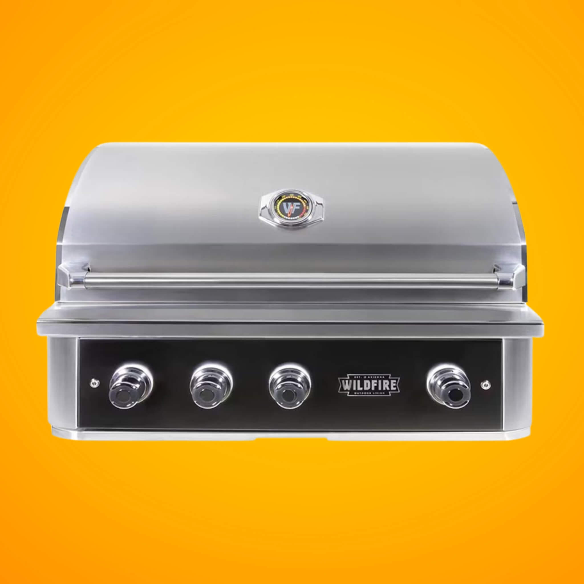 Wildfire Outdoor Living Ranch Pro 304 Stainless Steel Propane Gas Grill, 36" (WF-PRO36G-RH-LP) (SAK28346) - Energize Trek