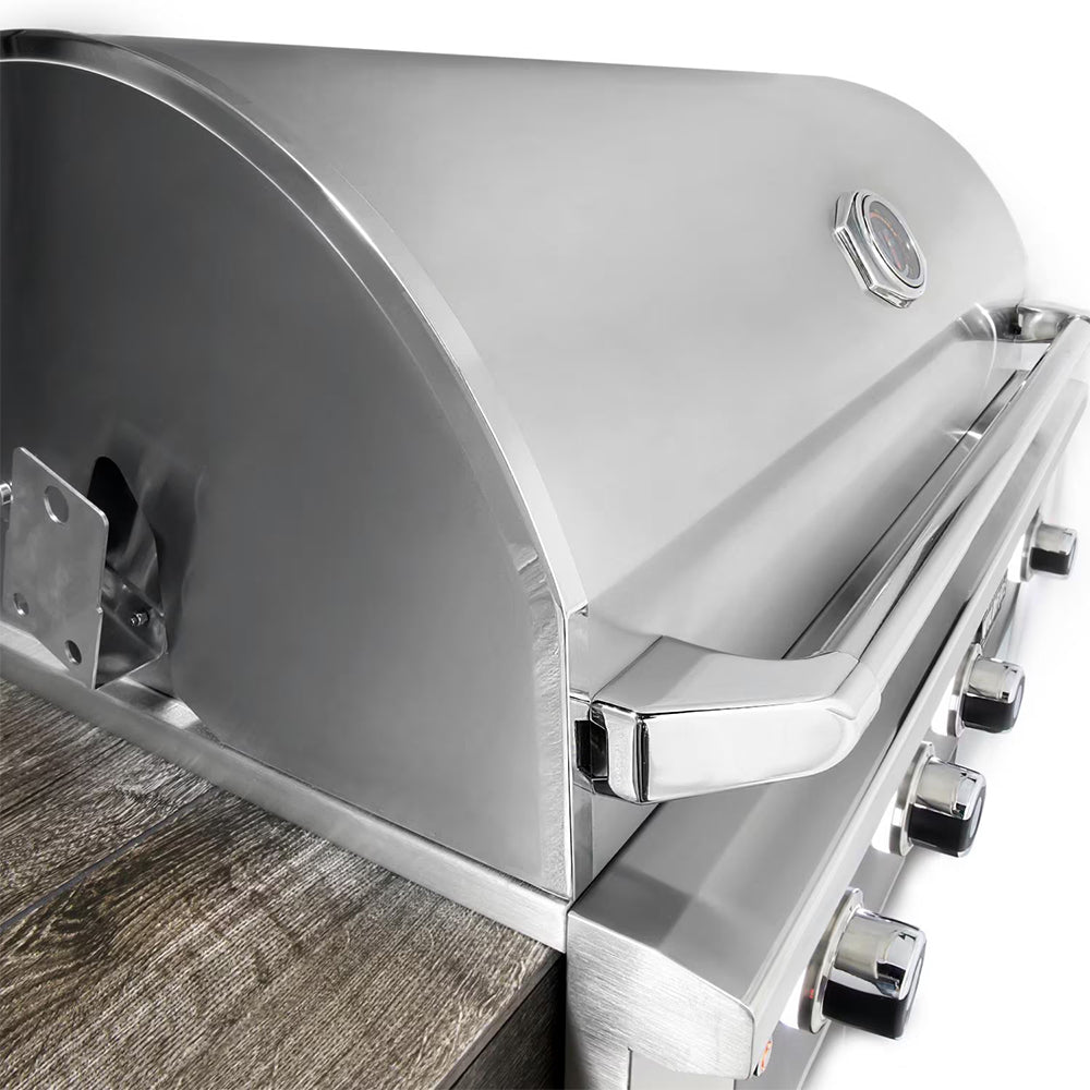 Wildfire Outdoor Living Ranch Pro 304 Stainless Steel Propane Gas Grill, 42" (WF-PRO42G-RH-LP) (SAK50263) - Energize Trek