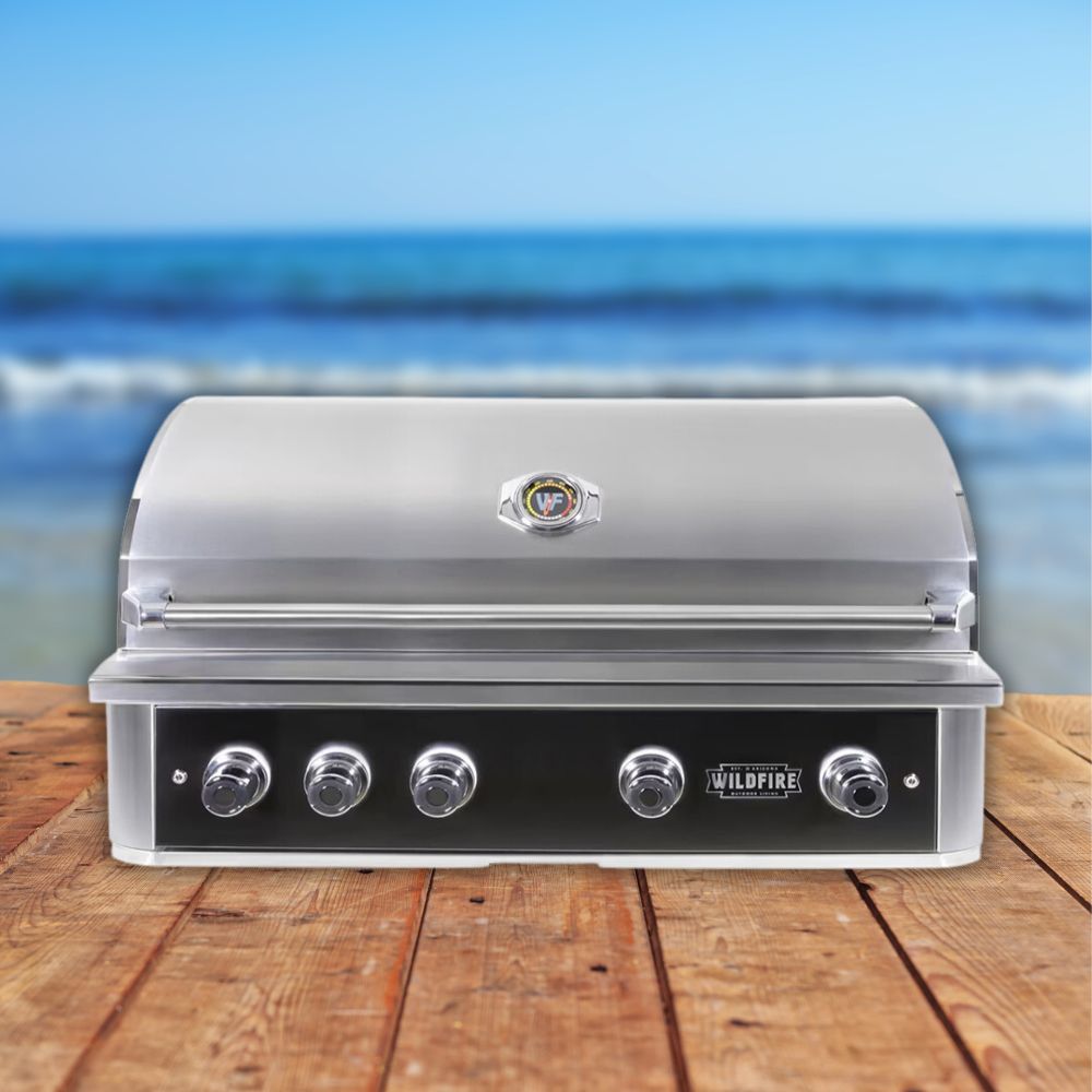 Wildfire Outdoor Living Ranch Pro 304 Stainless Steel Propane Gas Grill, 42" (WF-PRO42G-RH-LP) (SAK50263) - Energize Trek